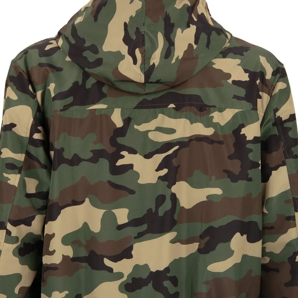 Dolce & Gabbana o1y0125 Logo Hooded Jacket in Military Green Size US XS / EU 42 / 0 - 6 Thumbnail