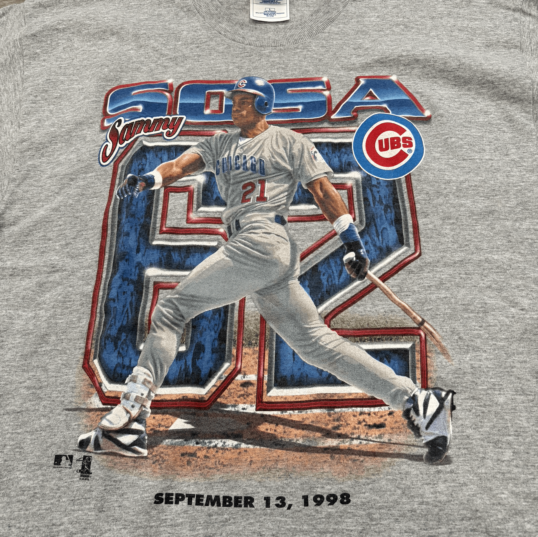 Vintage sammy sosa baseball cubs Size US L / EU 52-54 / 3 - 1 Thumbnail