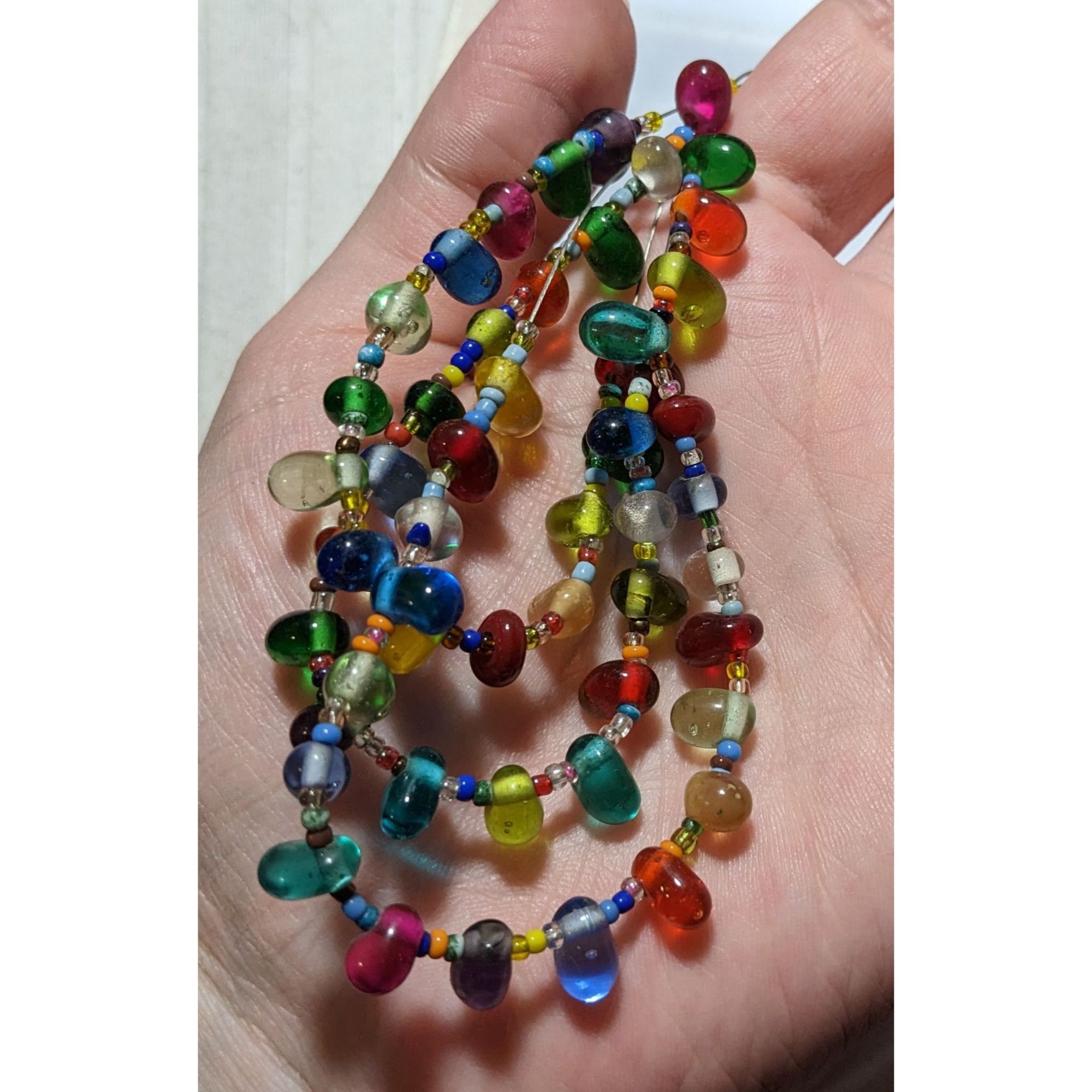 Other Candycore Multilayer Rainbow Glass Drop Necklace Size ONE SIZE - 7 Thumbnail
