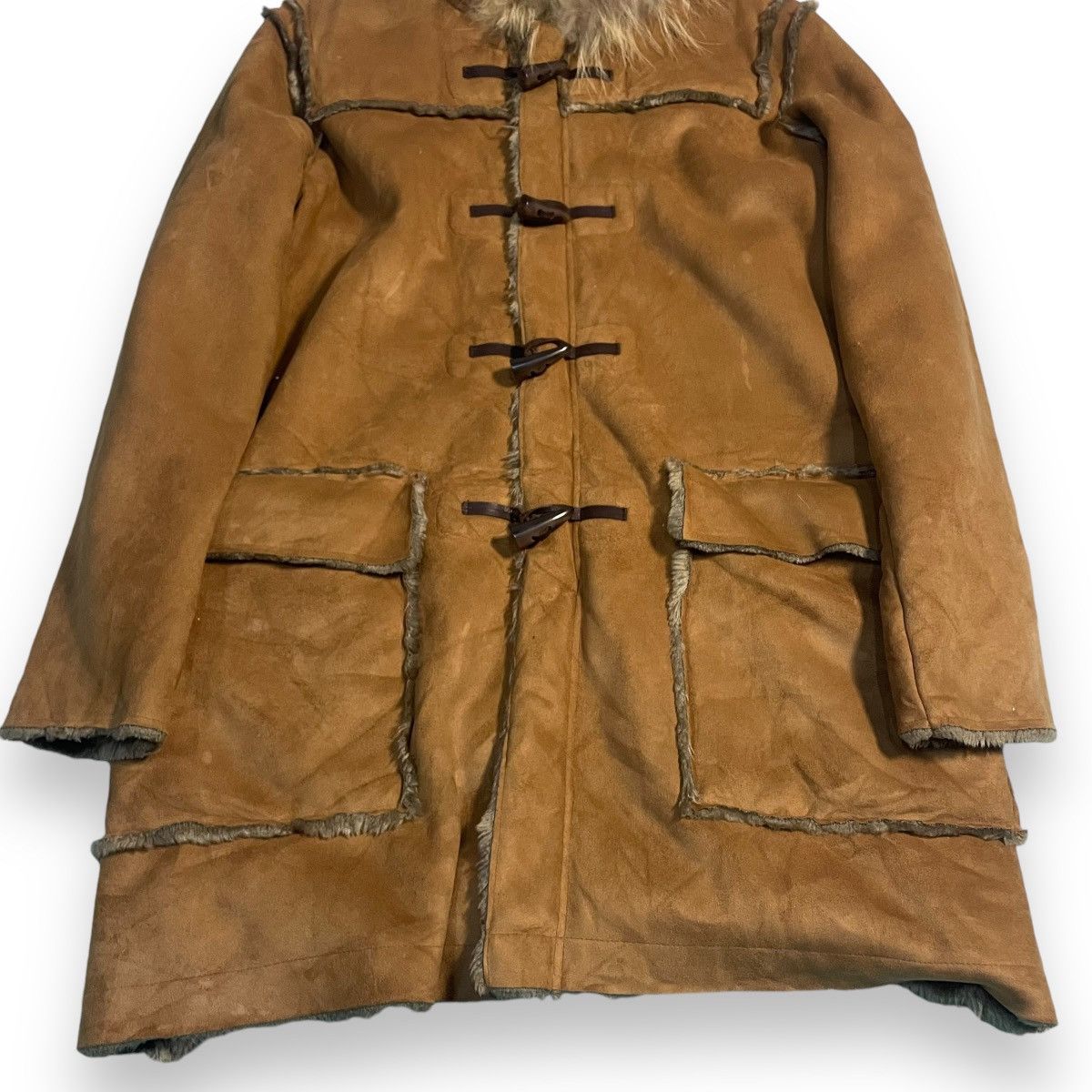 Issey Miyake 🇯🇵 BALANCE WEAR DESIGN VELVET FUR RACOON JACKET Size US L / EU 52-54 / 3 - 4 Thumbnail