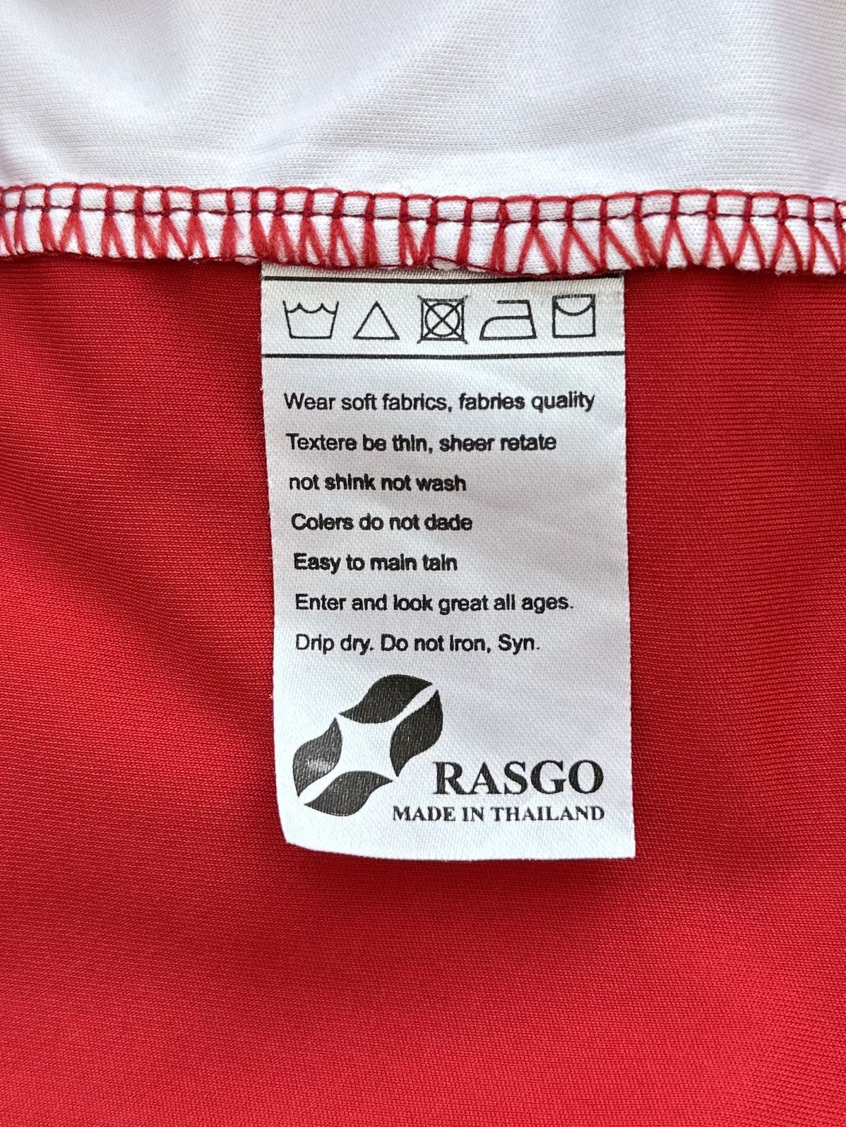 Vintage Thailand National Football Team Soccer Shirt RASGO Size XL Size US XL / EU 56 / 4 - 6 Thumbnail