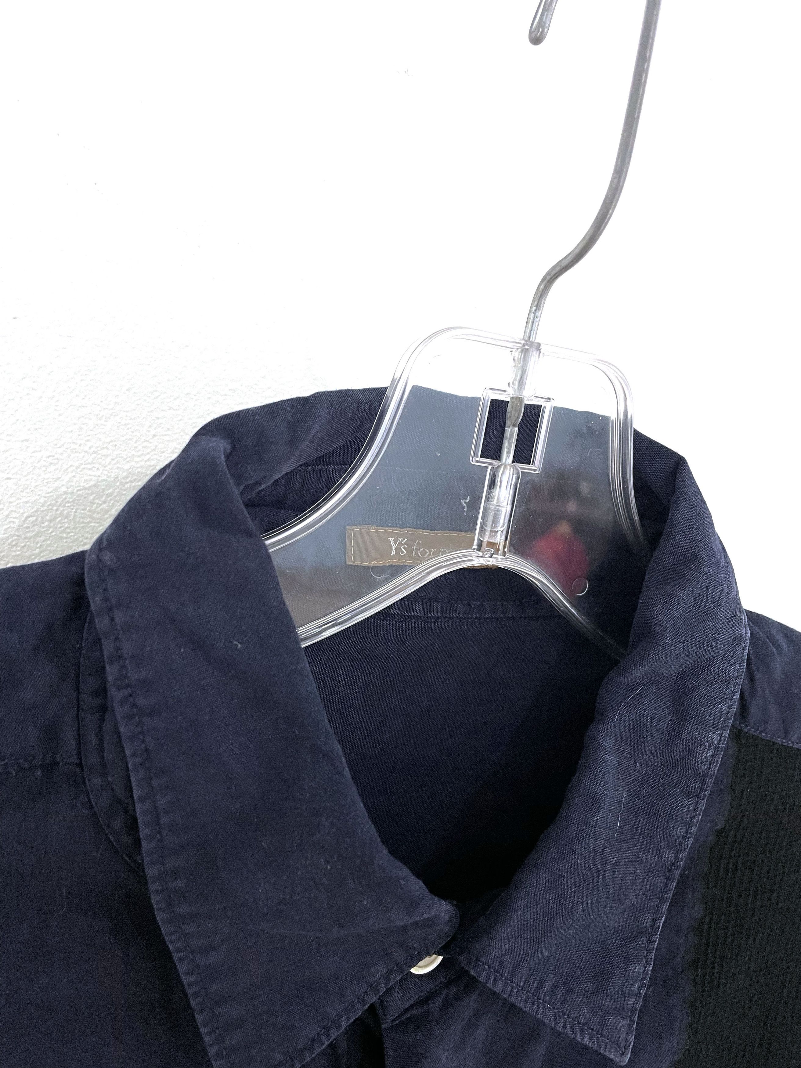 Yohji Yamamoto Knit Accent Shirt Size US M / EU 48-50 / 2 - 3 Thumbnail