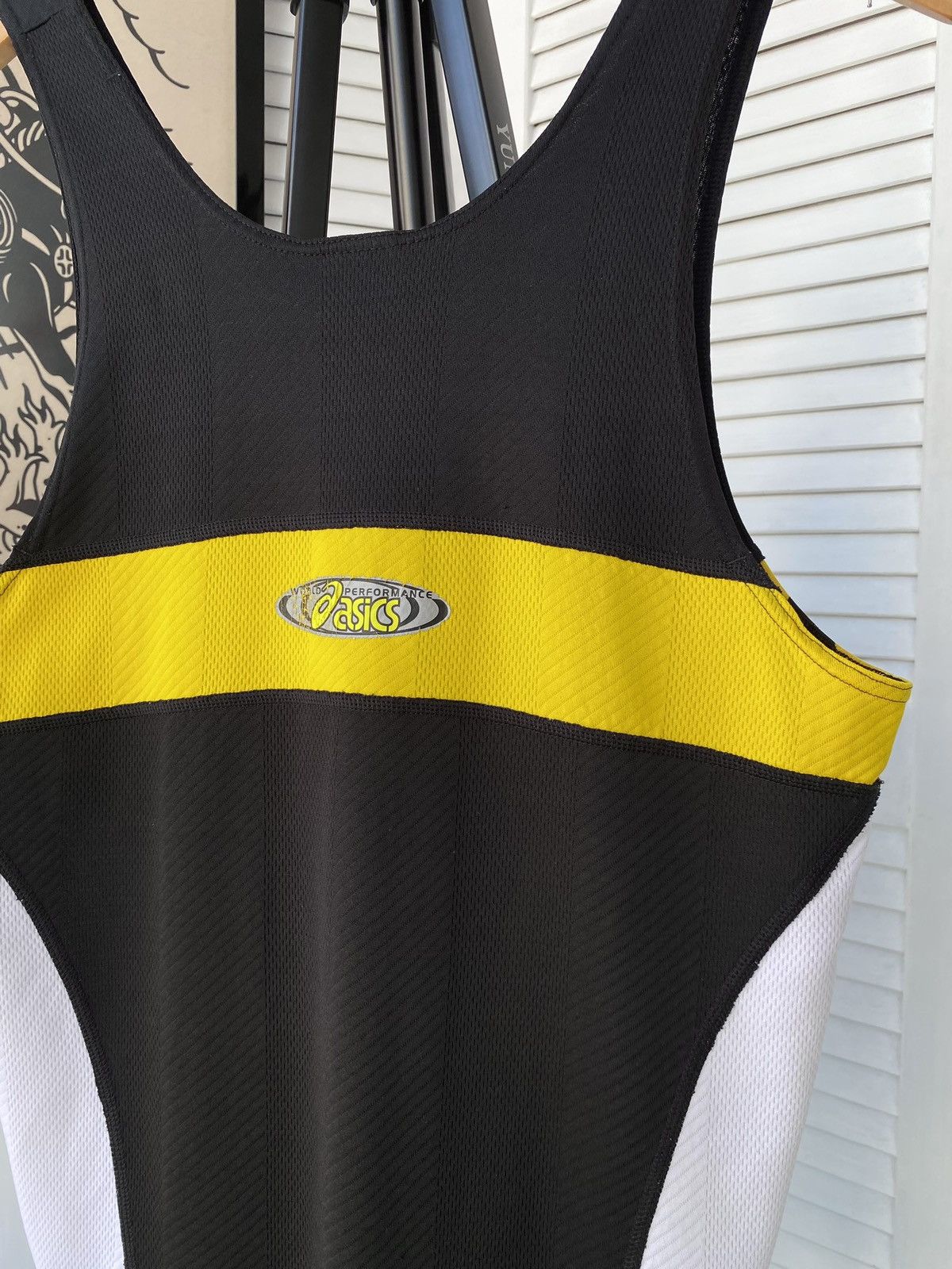 Asics × Onitsuka Tiger × Vintage Vintage Asics Duo Tech Tiger Tank Top Yellow Size US M / EU 48-50 / 2 - 10 Thumbnail