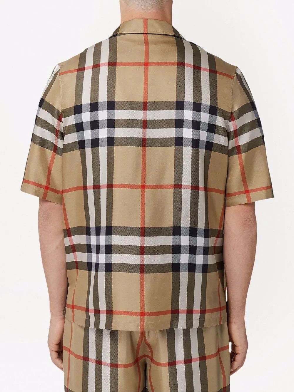 Burberry o1y0426 Patterned Shirt in Multicolor Size US S / EU 44-46 / 1 - 3 Thumbnail