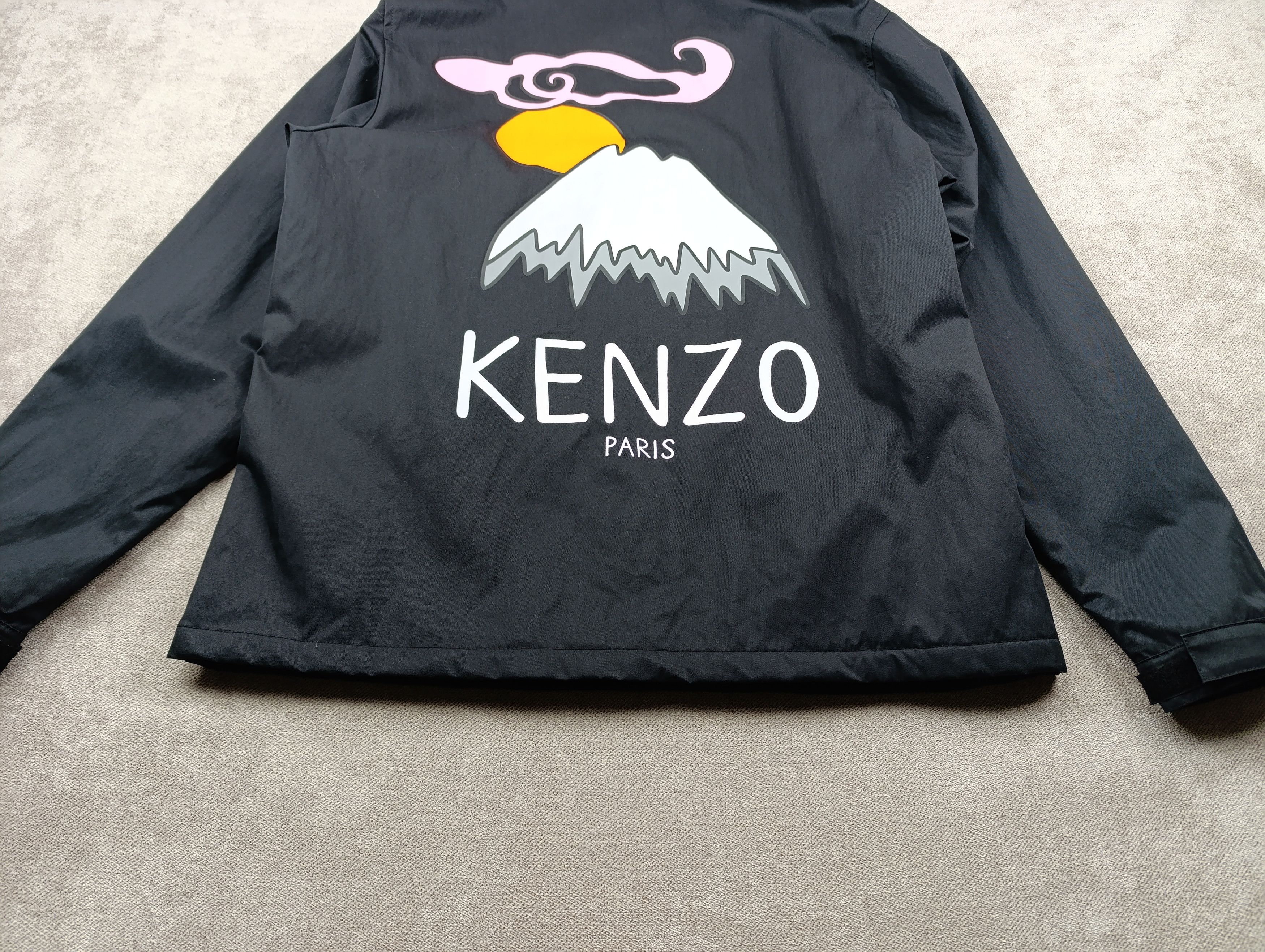 Kenzo Kenzo Paris Japan Coach Jacket, Mount Fuji, Eiffel Tower Size US S / EU 44-46 / 1 - 15 Thumbnail
