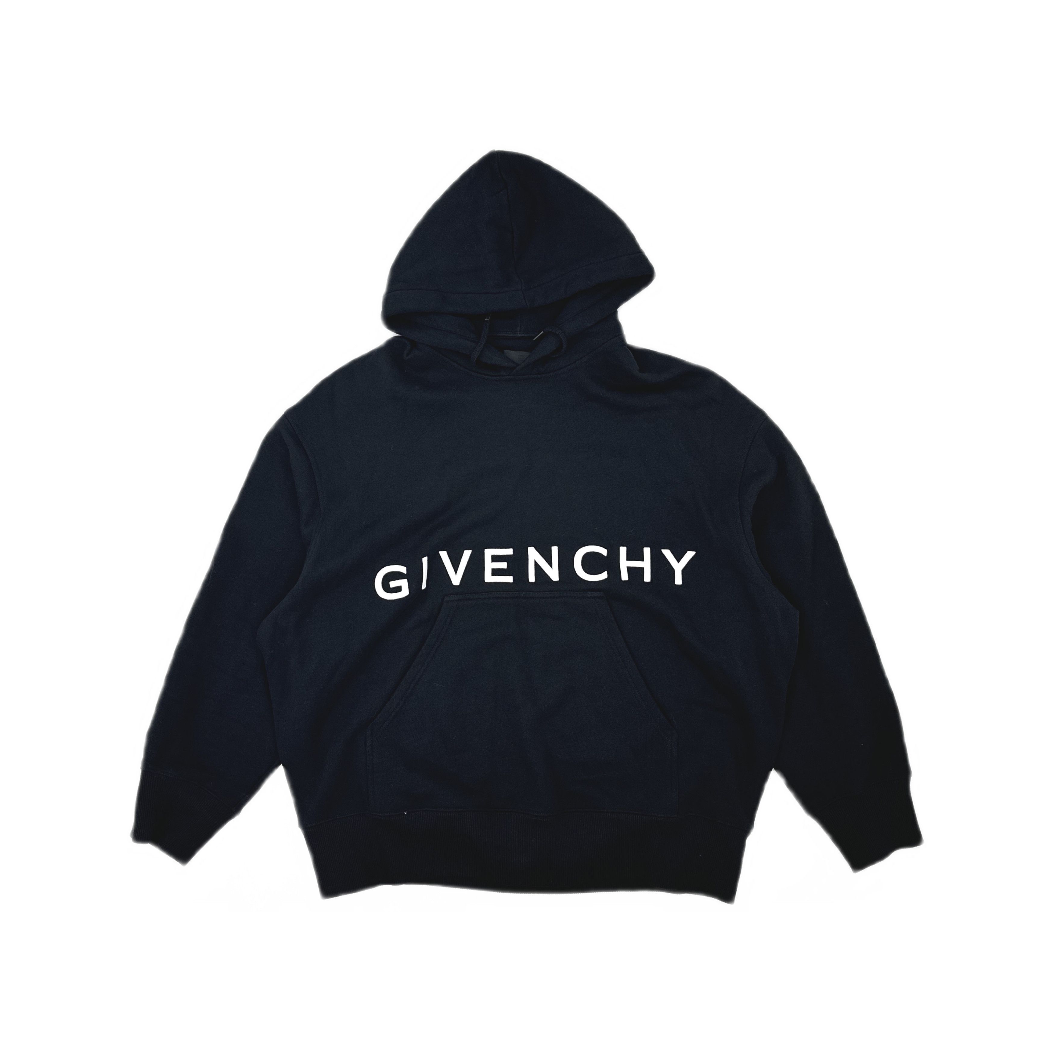 Givenchy Givenchy Logo Print Hoodie Size L Size US L / EU 52-54 / 3 - 1 Thumbnail