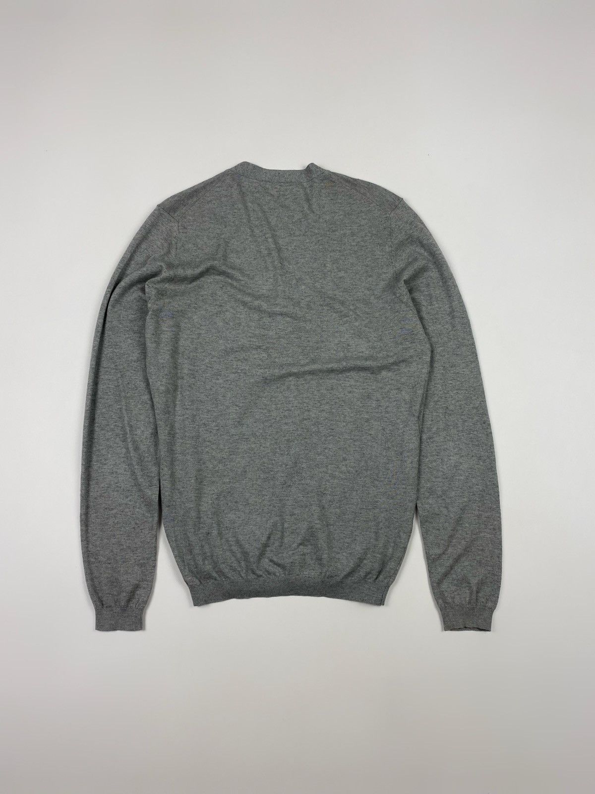 Suitsupply Suitsupply Cotton Cashmere Gray Cardigan Size US S / EU 44-46 / 1 - 6 Thumbnail