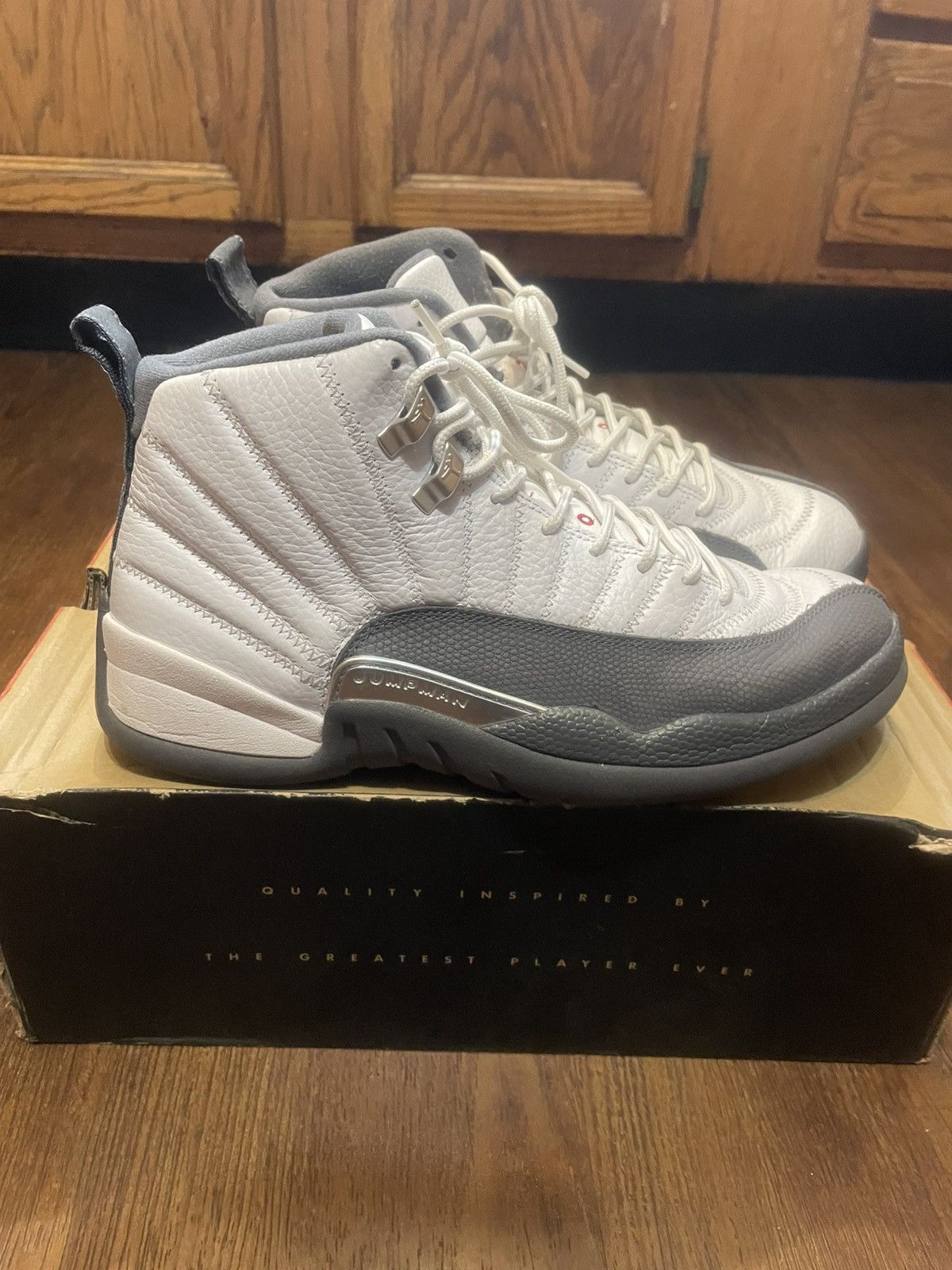 Jordan Brand Air Jordan 12 Dark Grey 2020 Size US 9 / EU 42 - 3 Thumbnail