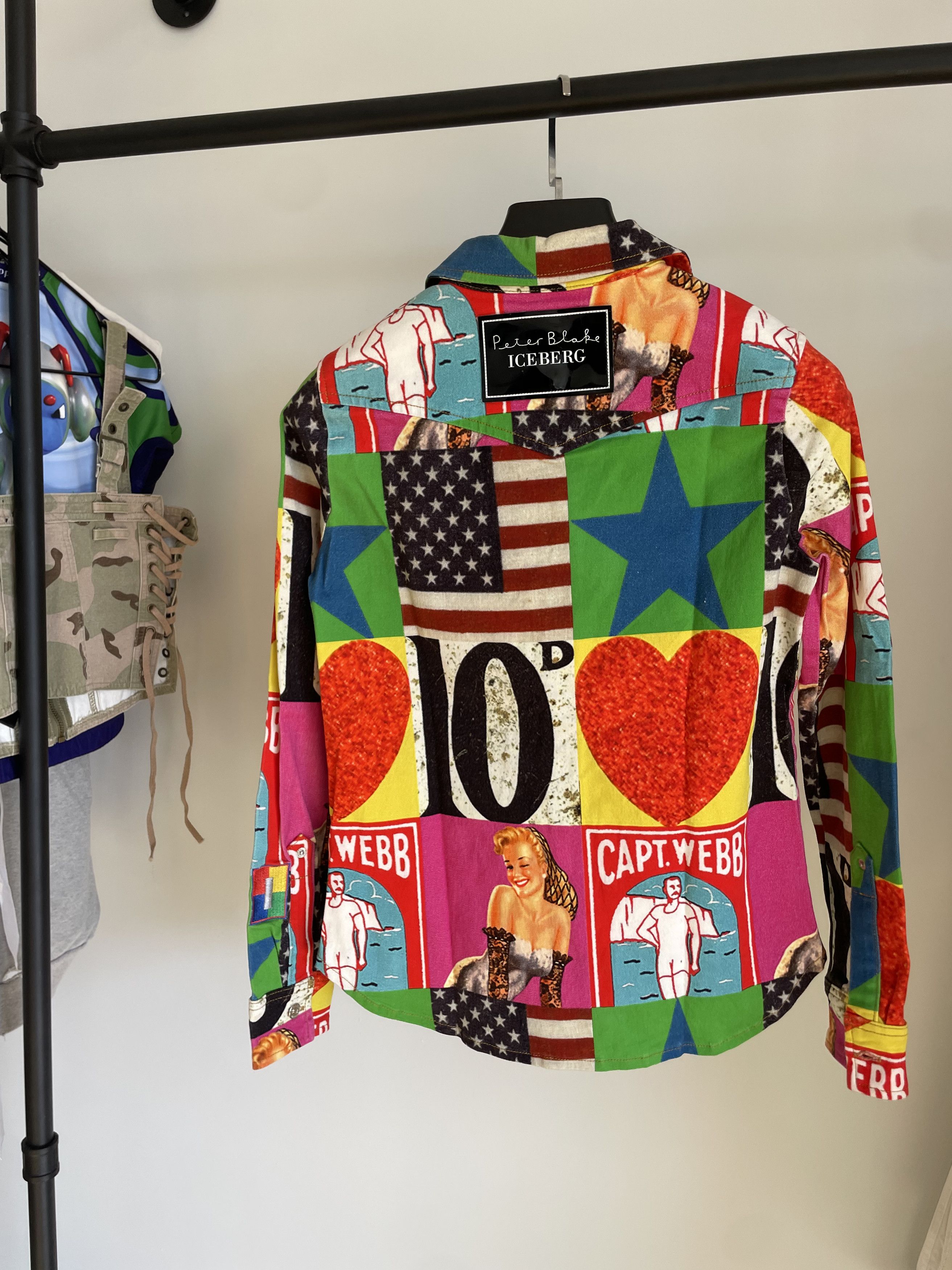 Iceberg ICEBERG Peter Blake Button Up Jacket Shirt Size US S / EU 44-46 / 1 - 3 Thumbnail