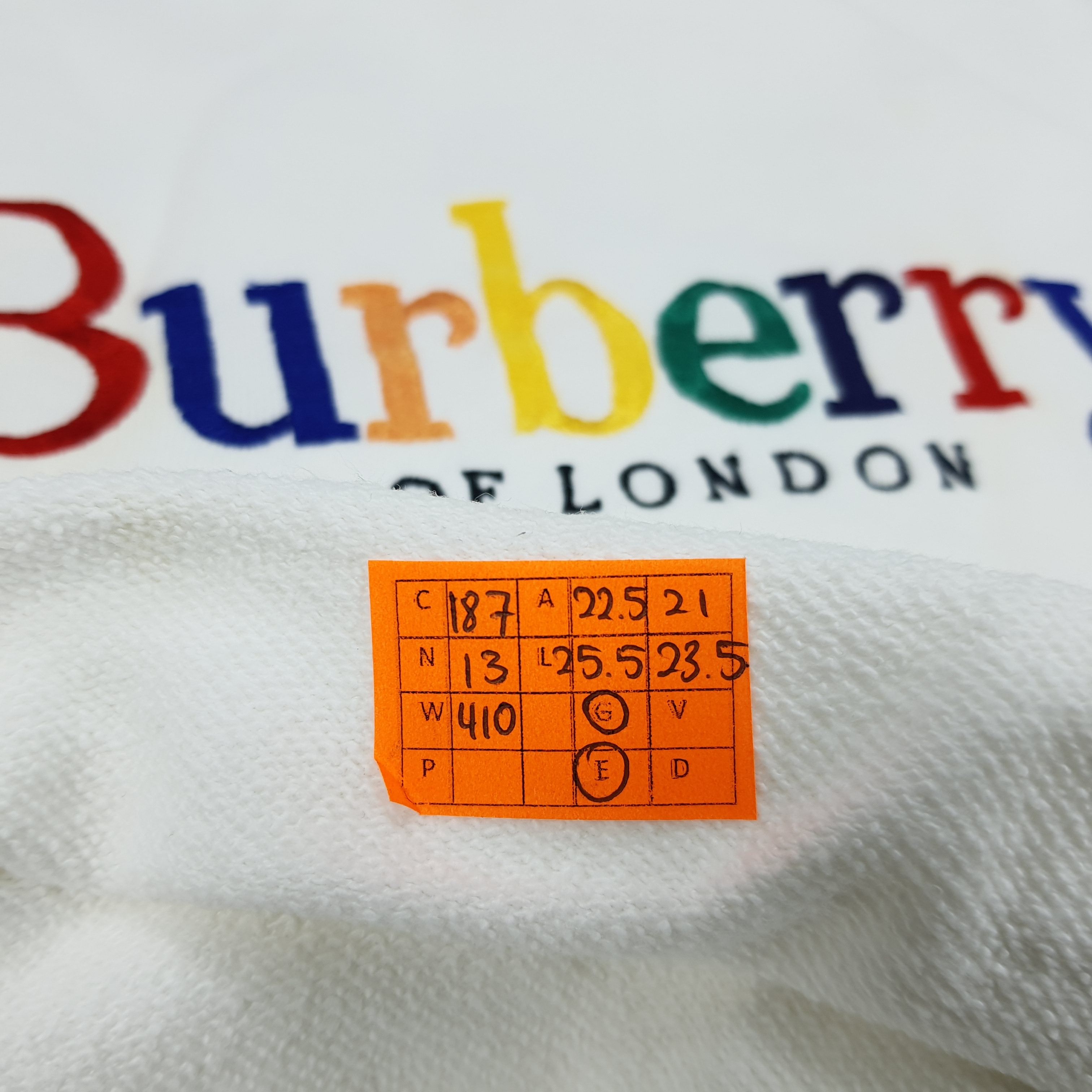 Burberry × Vintage Vintage Burberrys of London Spell Out Sweatshirt Size US M / EU 48-50 / 2 - 8 Thumbnail