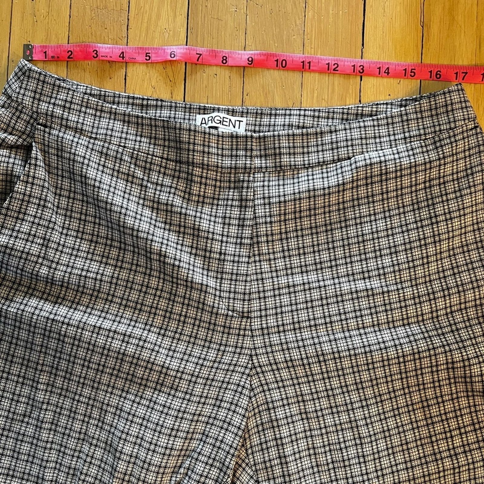 Other Argent checkered grey trouser size 12, 17” waist, loose hem Size XL / US 12-14 / IT 48-50 - 7 Thumbnail