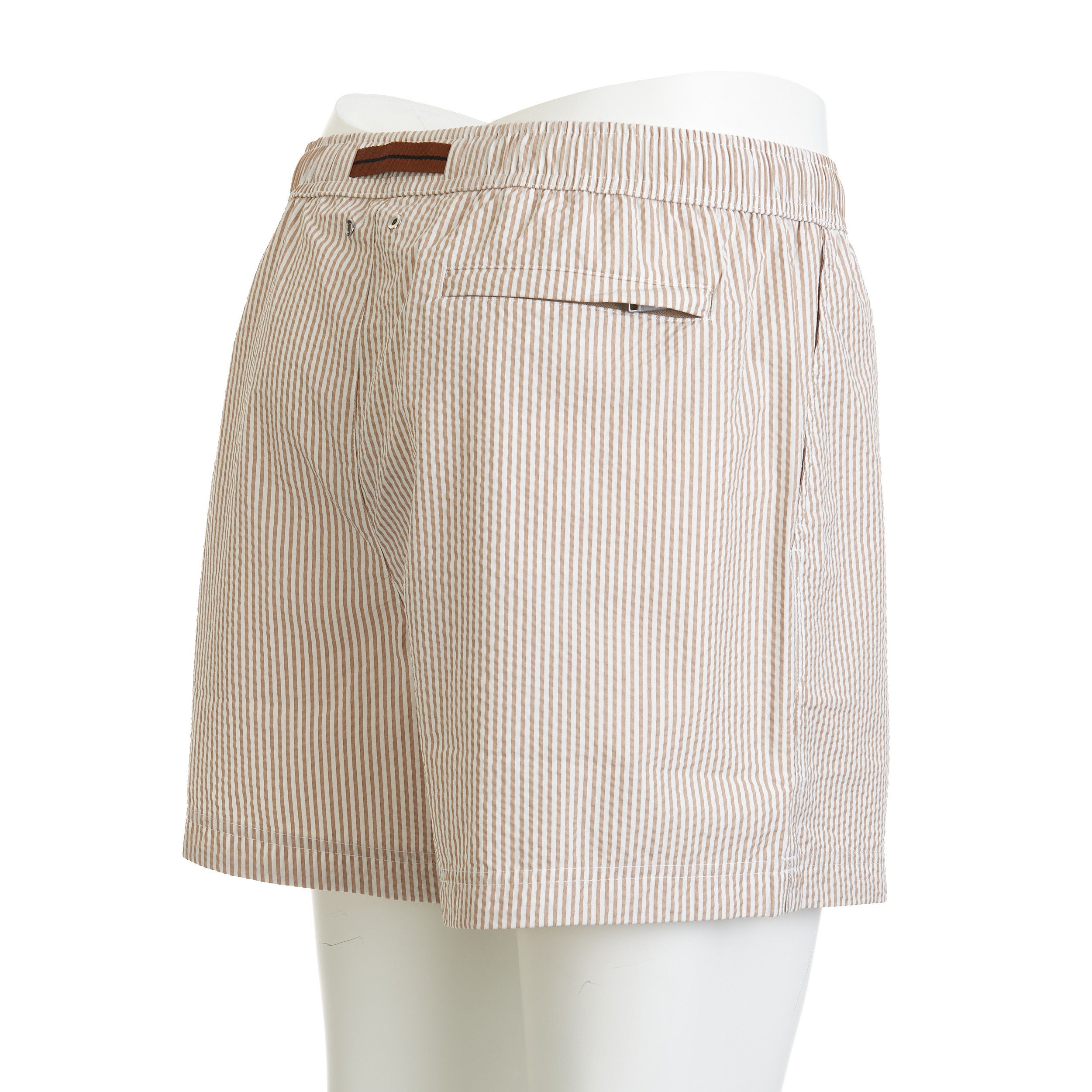 Ermenegildo Zegna Beige Striped Swim Trunks Size S Size US 28 / EU 44 - 7 Thumbnail