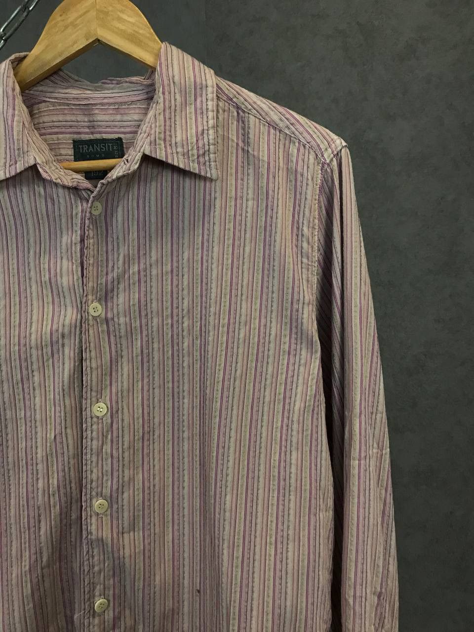 Transit Uomo Transit Uomo avant-garde shirt Size US M / EU 48-50 / 2 - 2 Thumbnail