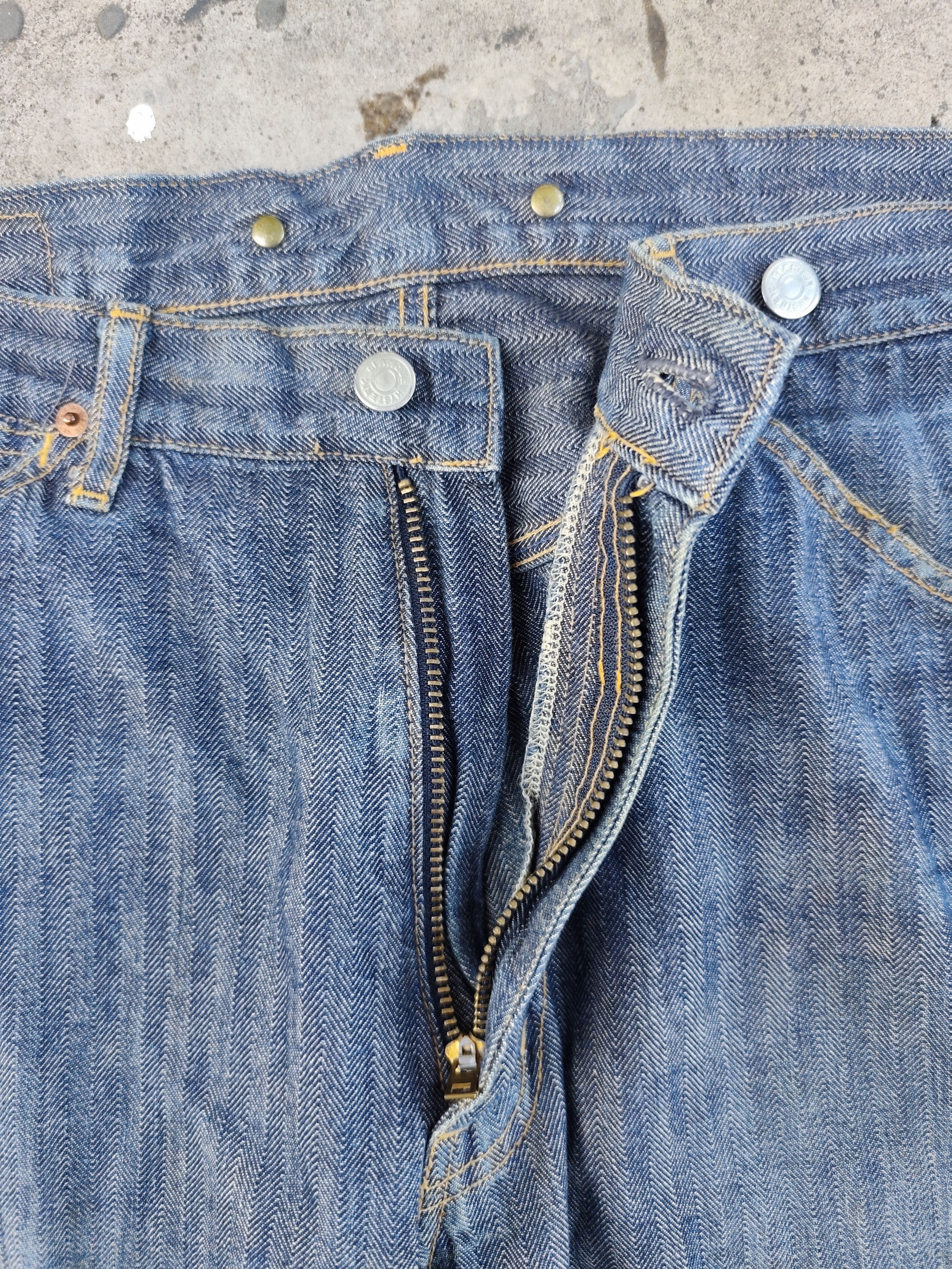 Hysteric Glamour Vintage 90s Hysteric Glamour Herringbone carpenter pants Size US 33 - 6 Thumbnail