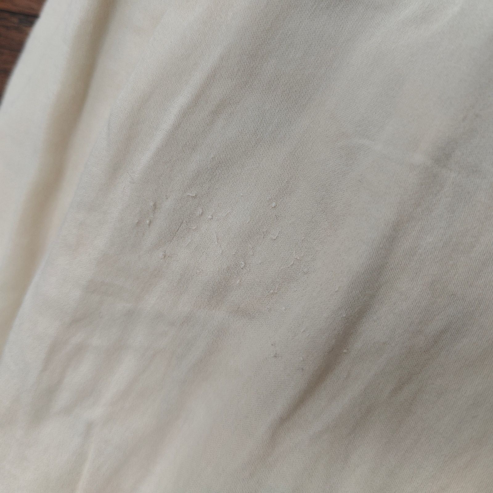 Black Crane Black Crane Pants Womens XS Cream Wide Leg Pleated Size 26" / US 2 / IT 38 - 7 Thumbnail
