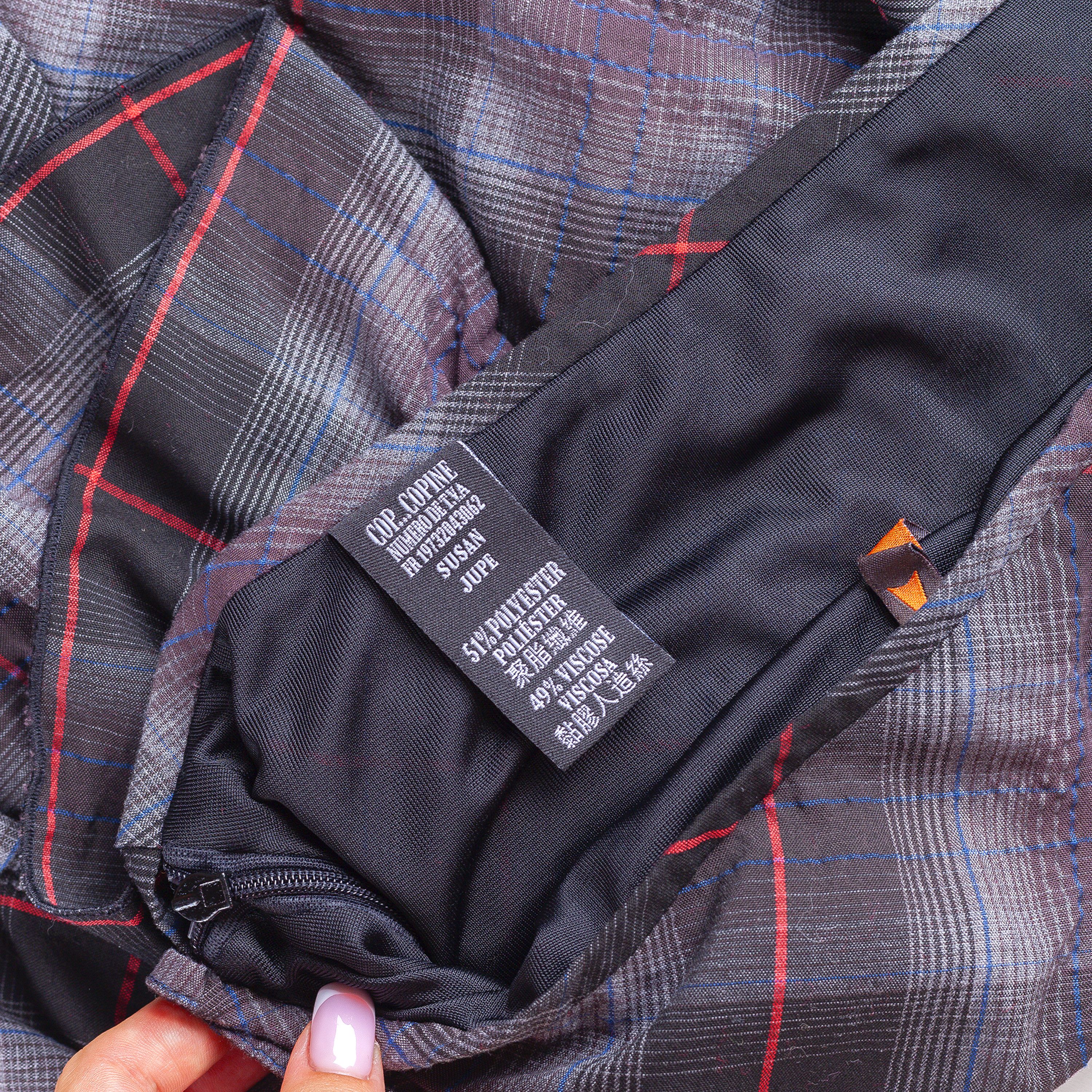 Cop Copine Cop Copine "Susan Jupe" Bubble Vintage Tartan Mini Skirt (M) Size 27" / US 4 / IT 40 - 4 Thumbnail