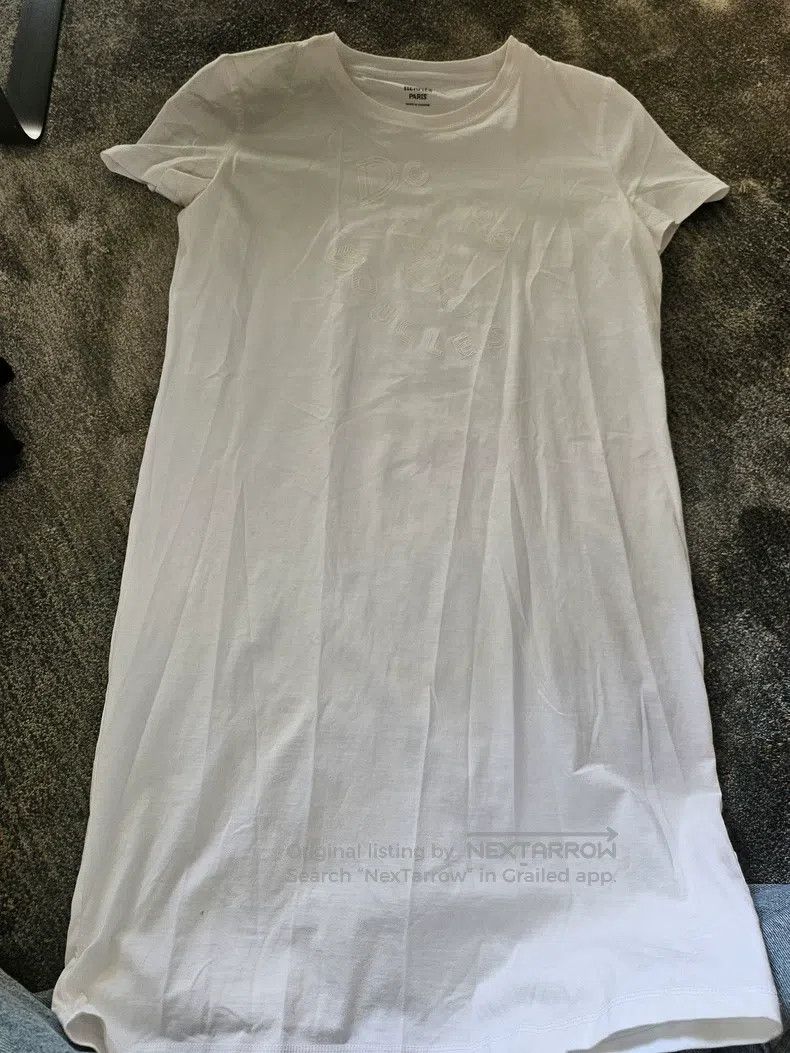 Hermes Hermes White T-shirt dress Size XS / US 0-2 / IT 36-38 - 1 Thumbnail