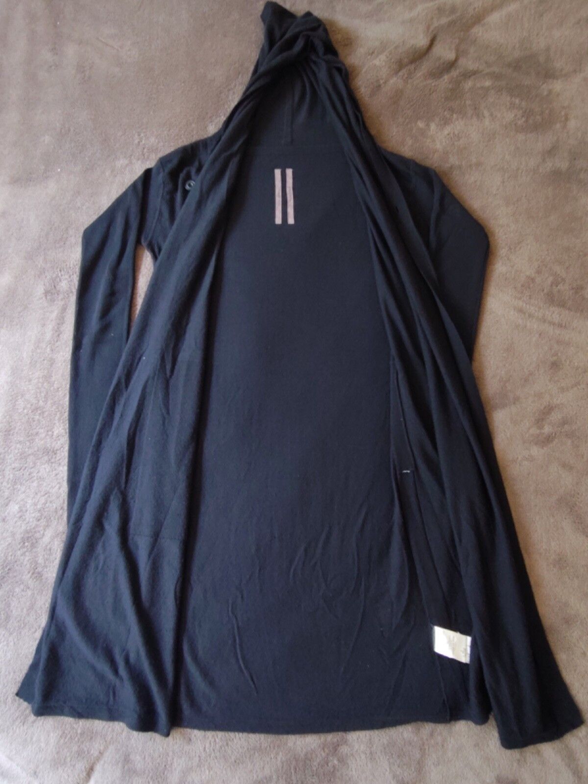 Rick Owens SS13 "Island" Fine Merino Hooded Sweater Size US S / EU 44-46 / 1 - 12 Thumbnail
