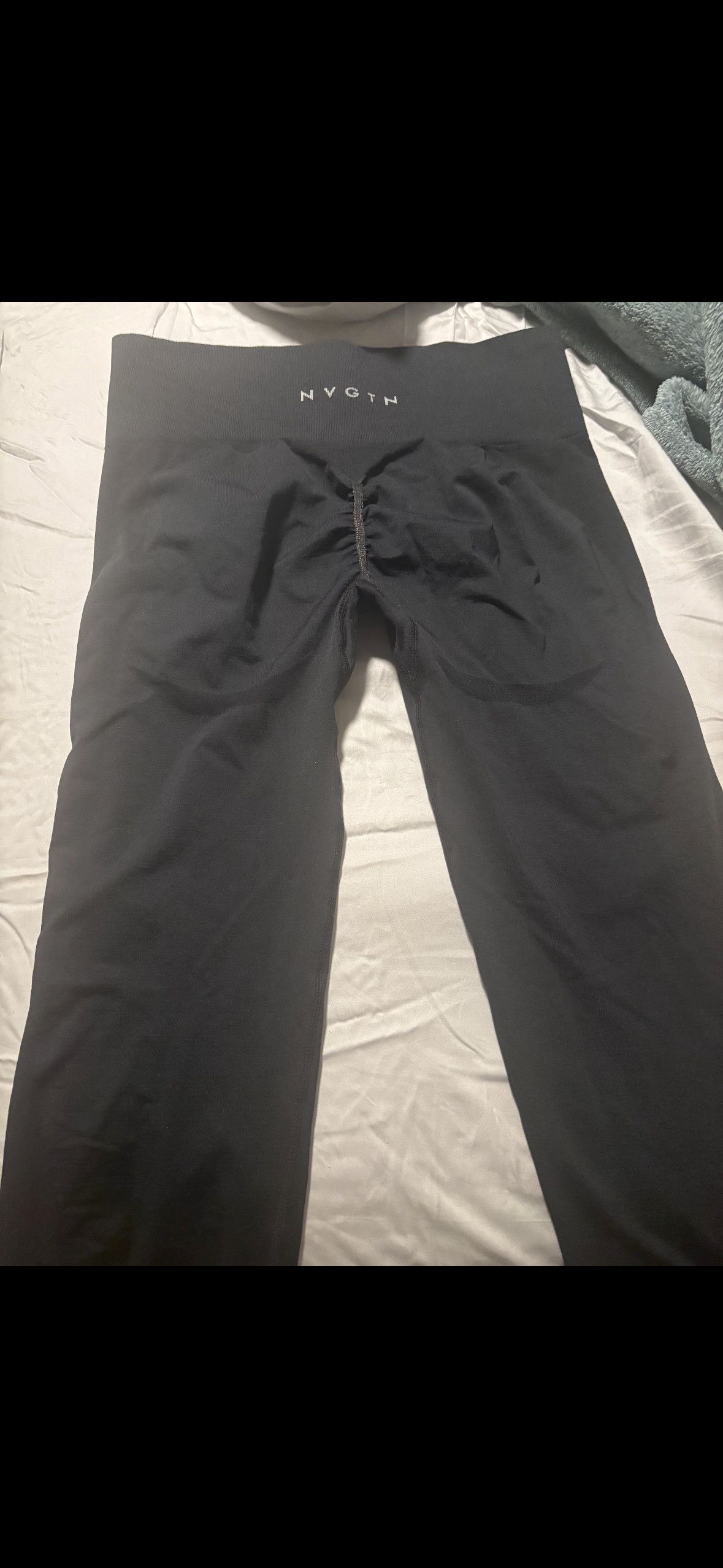 Other NVGTN black solid leggings Size 36" / US 14 / IT 50 - 3 Thumbnail