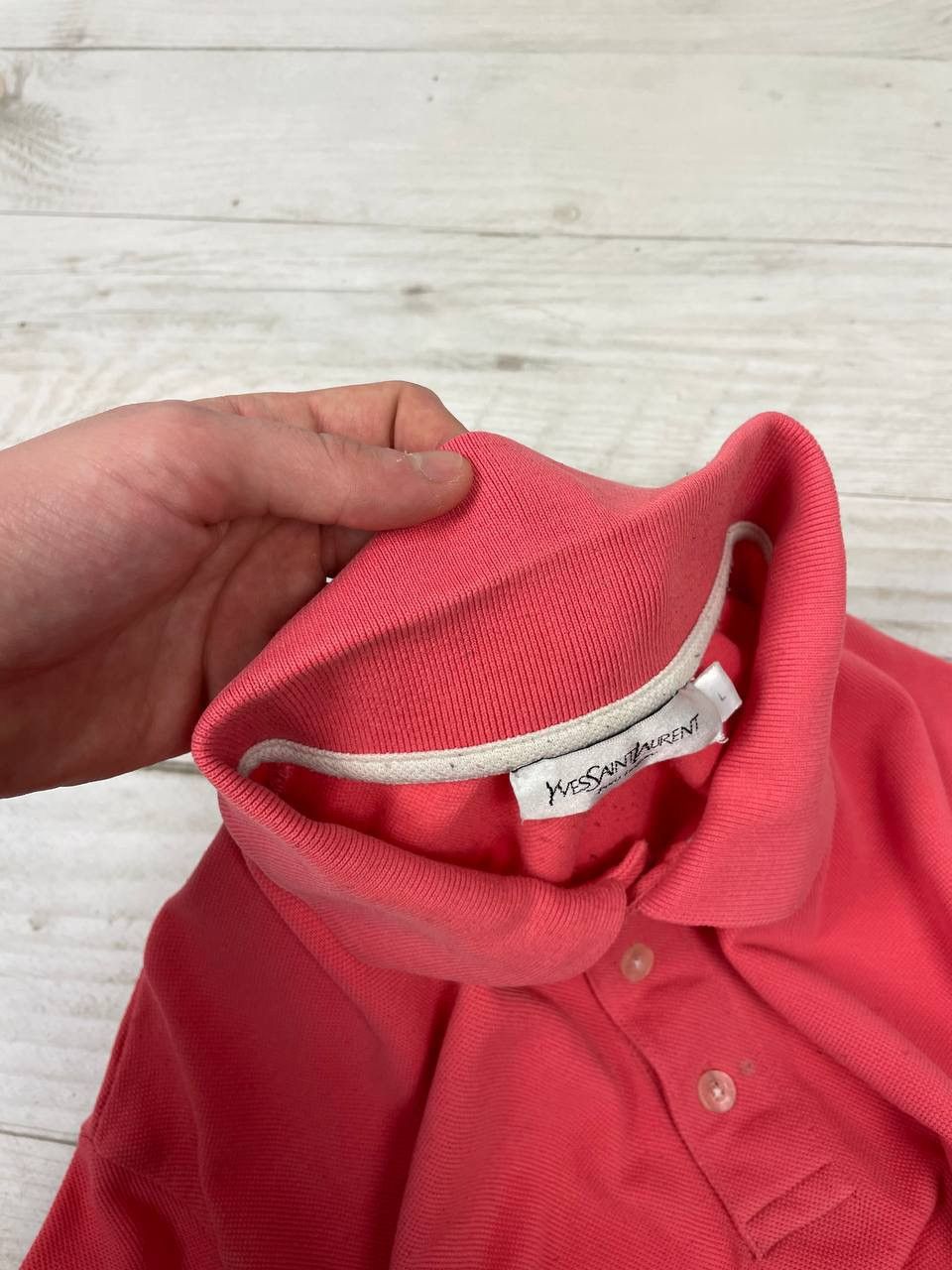 Yves Saint Laurent Vintage Yves Saint Laurent Polo Shirt YSL Size US L / EU 52-54 / 3 - 10 Thumbnail