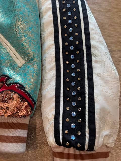 Gucci GUCCI Sequin embroidered bomber jacket Size US M / EU 48-50 / 2 - 11 Thumbnail