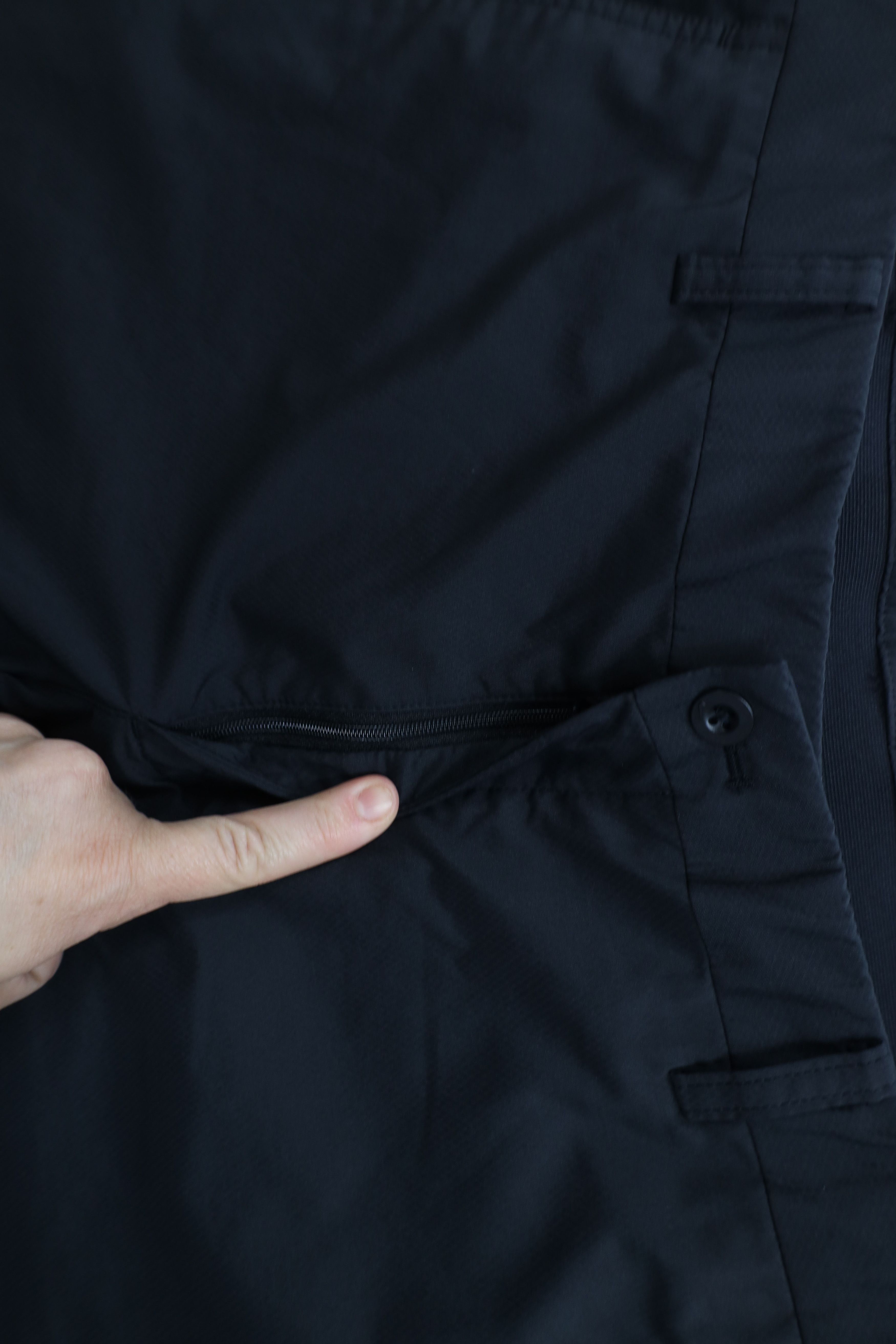 Nike × Vintage Nike Golf Flat Front Tech Golfing Golf Chino Shorts Black Size US 34 / EU 50 - 5 Thumbnail