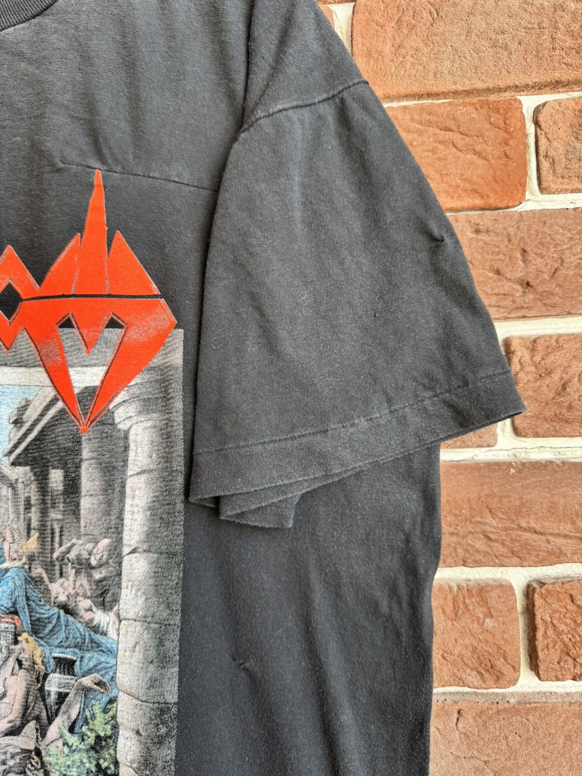 Band Tees 1988 Rare Sodom Mortal Way 80s Thrash Metal Band Vintage tee Size US XL / EU 56 / 4 - 5 Thumbnail