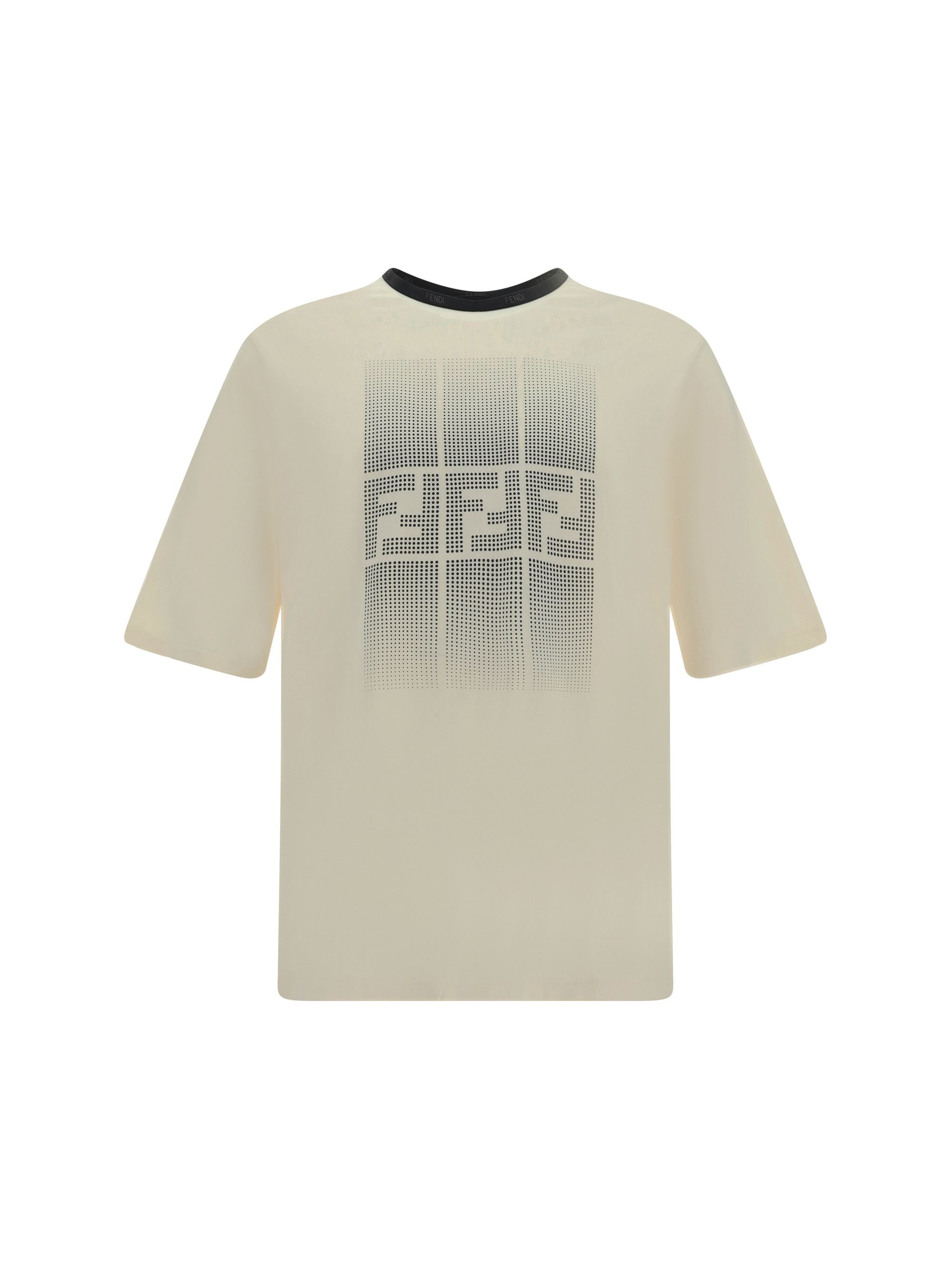 image of Fendi T-Shirt in Beige, Men's (Size Small)