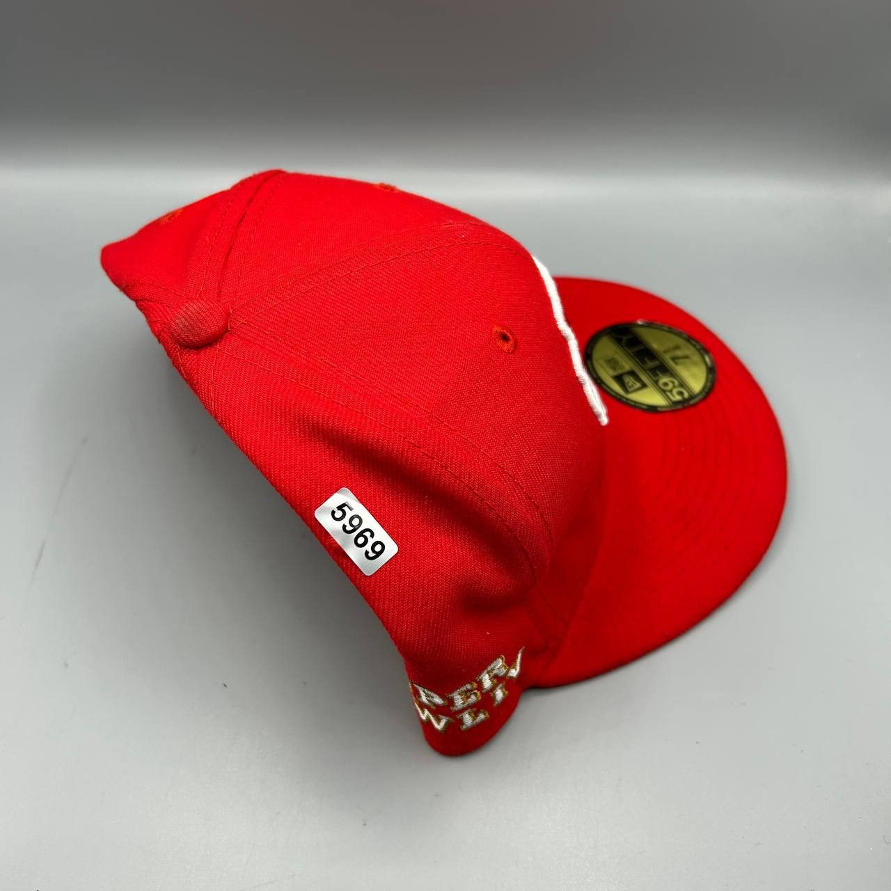 New Era Kansas City Chiefs Hat Men 7 7/8 Super Bowl NFL Fitted Cap Size ONE SIZE - 10 Thumbnail
