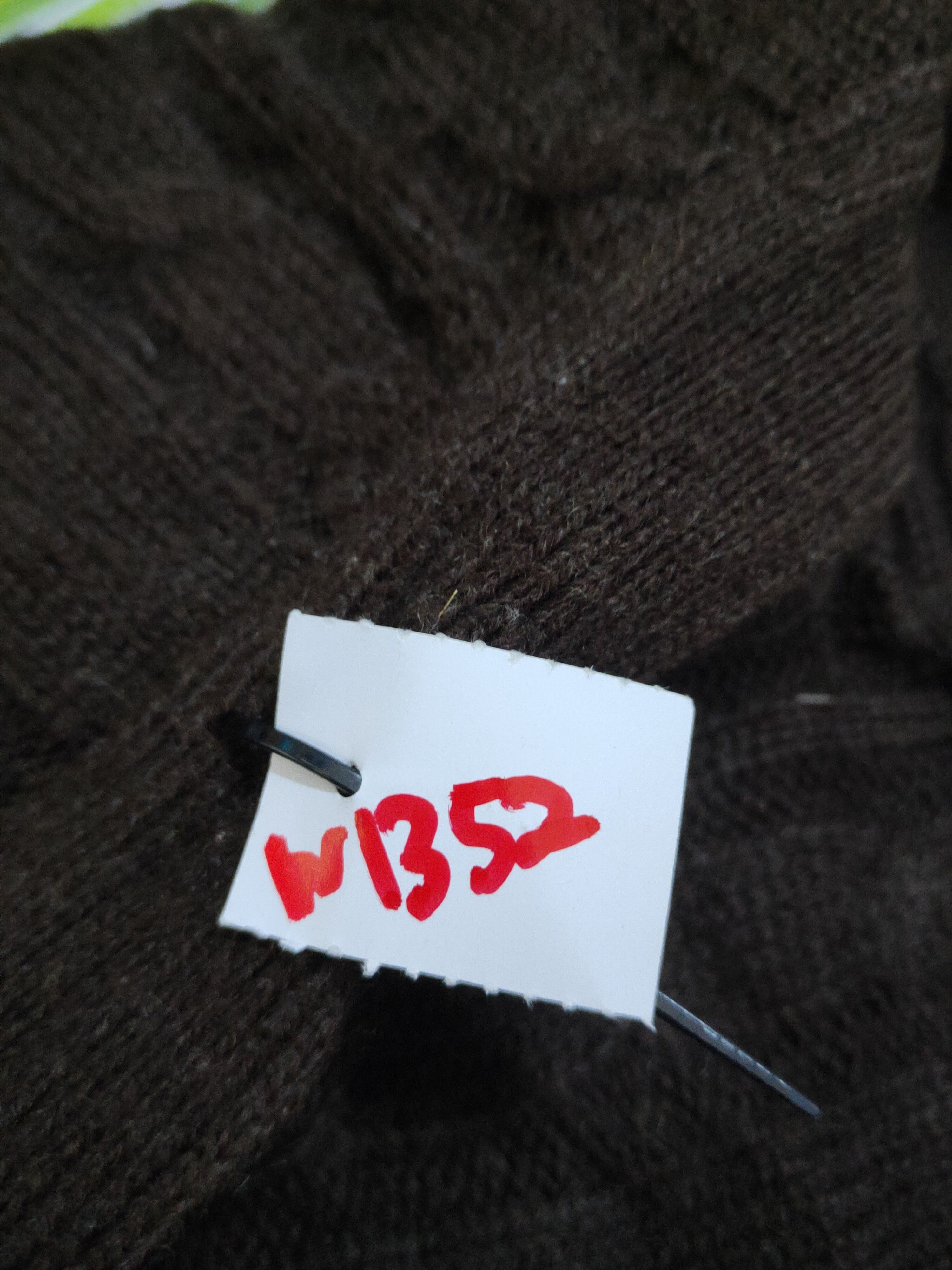 Vintage Japanese Brand Dark Brown knitwear Cardigan #W1352 Size US L / EU 52-54 / 3 - 12 Thumbnail