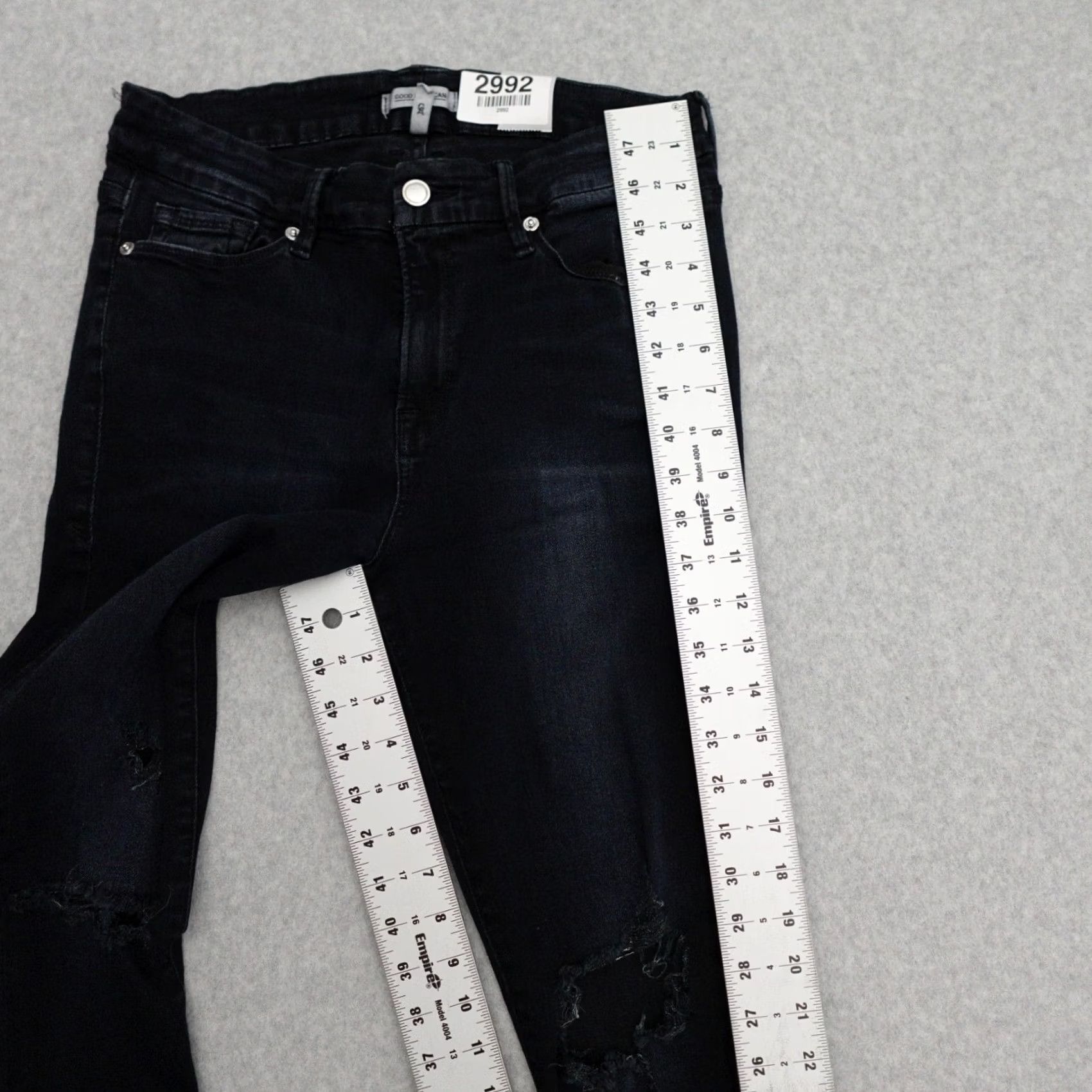 Good American Good American Jeans Womens 8/29 Blue Good Legs Jeans High Rise Skinny Blue 8x29 Size 30" / US 8 / IT 44 - 4 Thumbnail