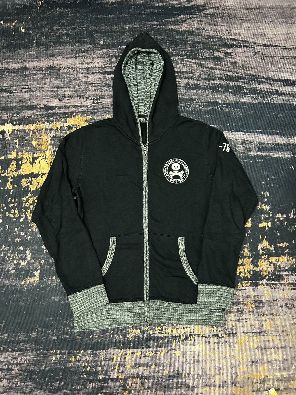 Beams Plus Beams Heart Skull Zip Hoodie Size US M / EU 48-50 / 2 - 1 Thumbnail