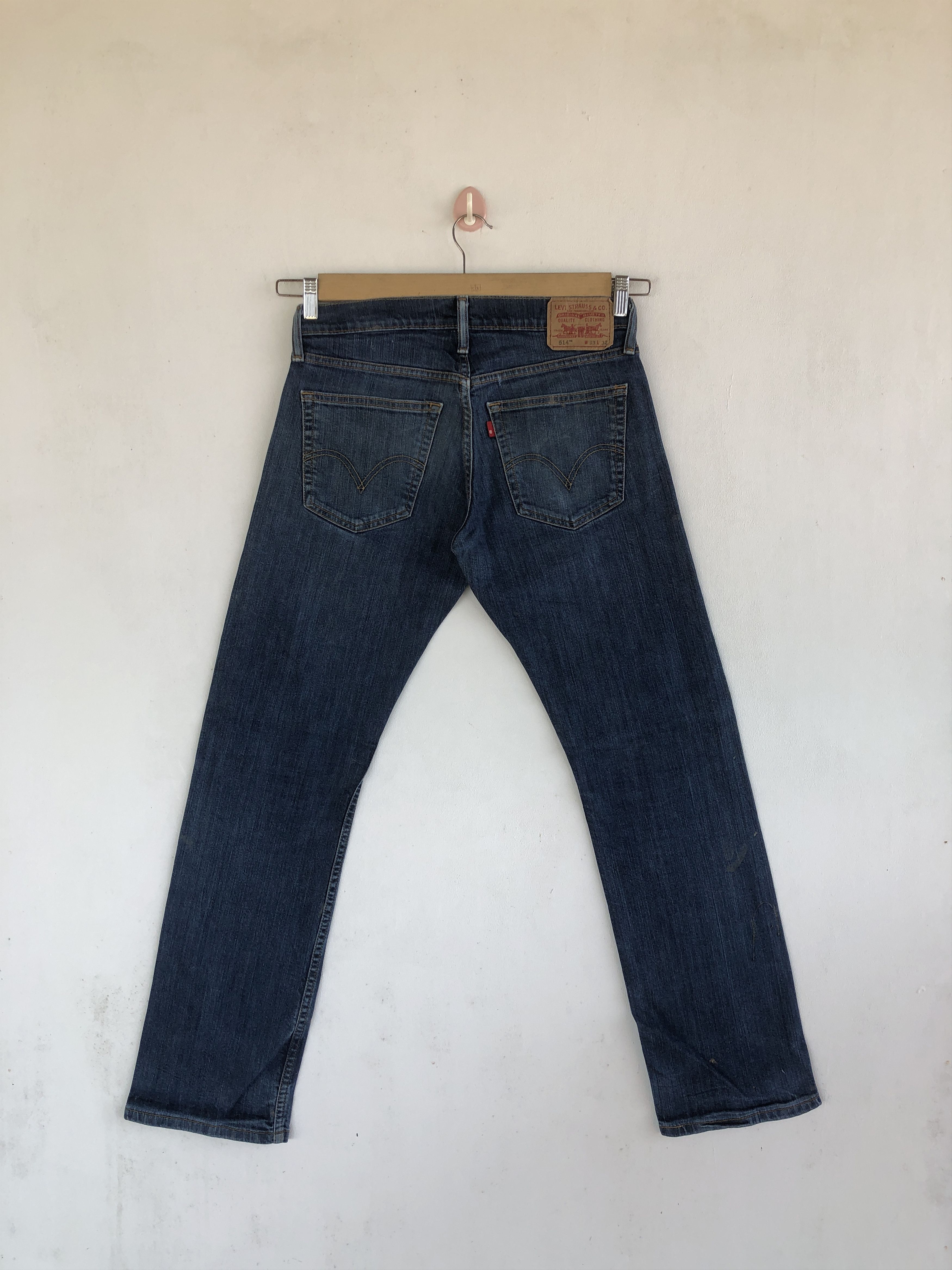 Levi's Vintage Y2K Levis 514 Faded Jeans Levi's Light Wash Denim Size US 30 / EU 46 - 2 Thumbnail