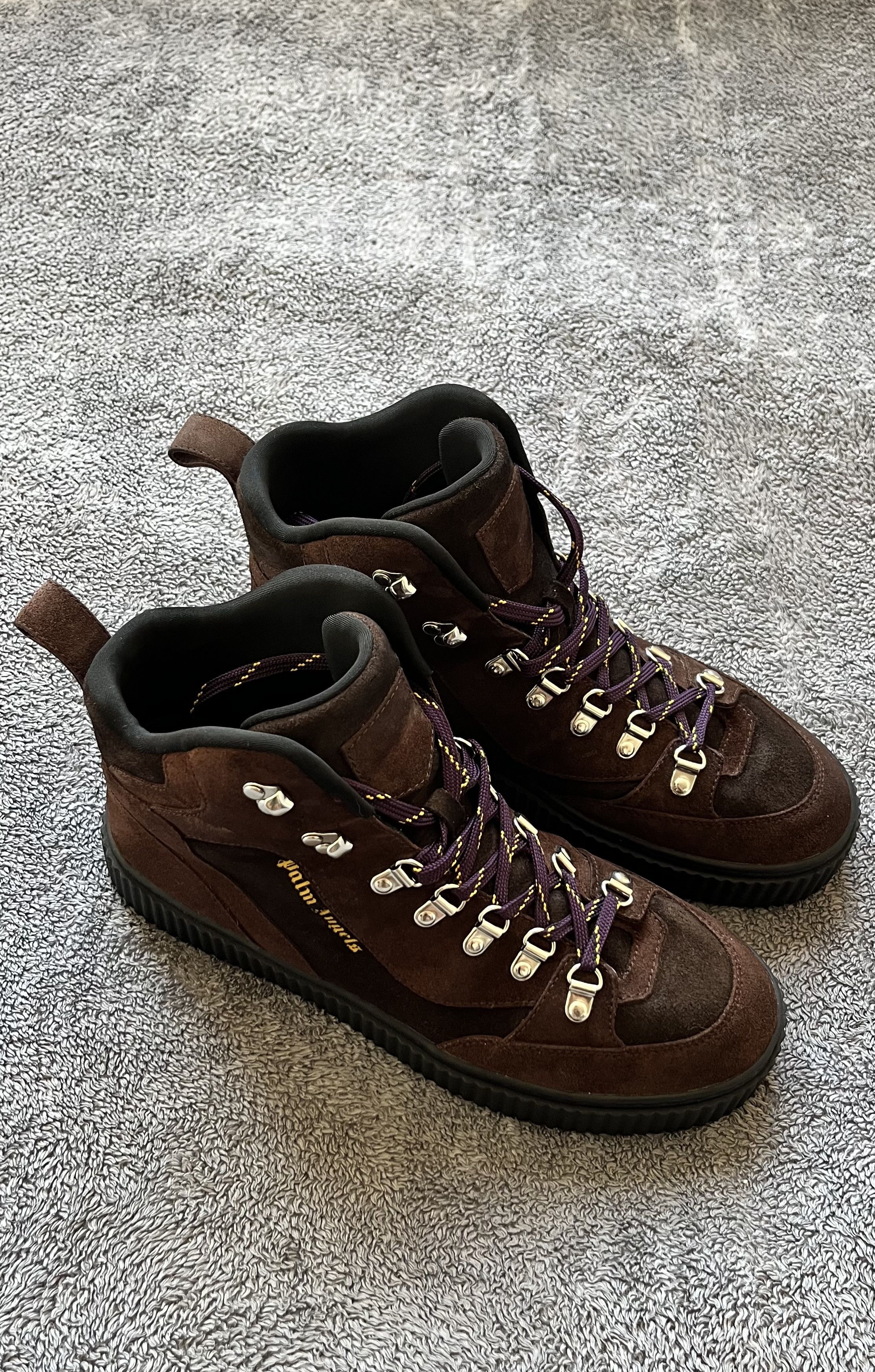Palm Angels Palm Angels Brown Hiking Boots Size US 9 / EU 42 - 1 Thumbnail