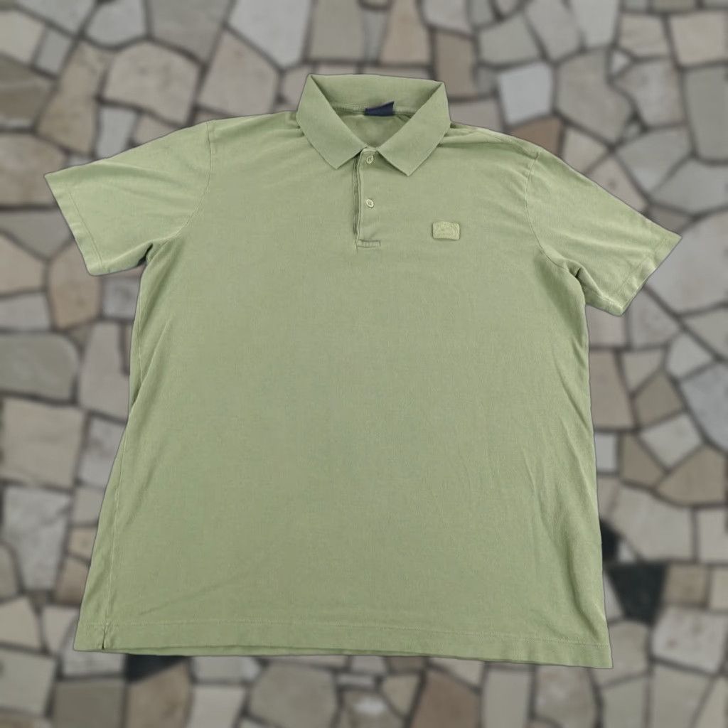 Paul & Shark VINTAGE Paul & Shark Polo Shirt Mens Medium Green Yachting Logo Patch Polo Shirt Adult Medium Green Preppy Outdoor Mens Size US M / EU 48-50 / 2 - 1 Thumbnail