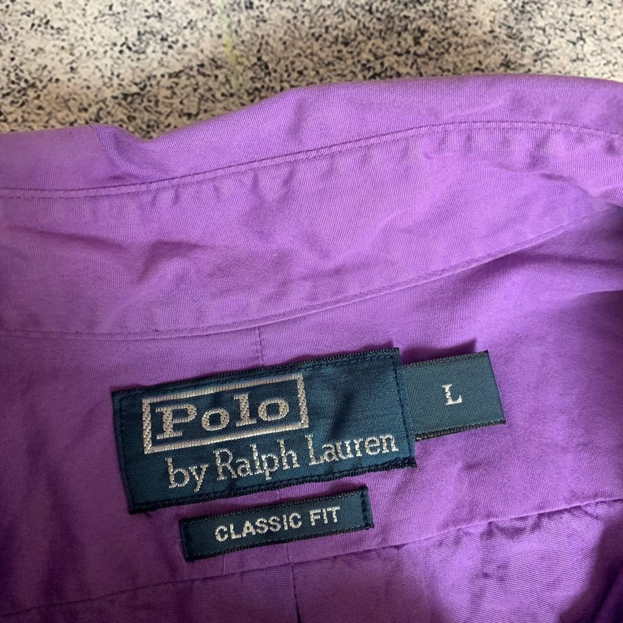Polo Ralph Lauren Polo Ralph Lauren Shirt Men's Size L Purple Long Sleeve` Size US L / EU 52-54 / 3 - 4 Thumbnail