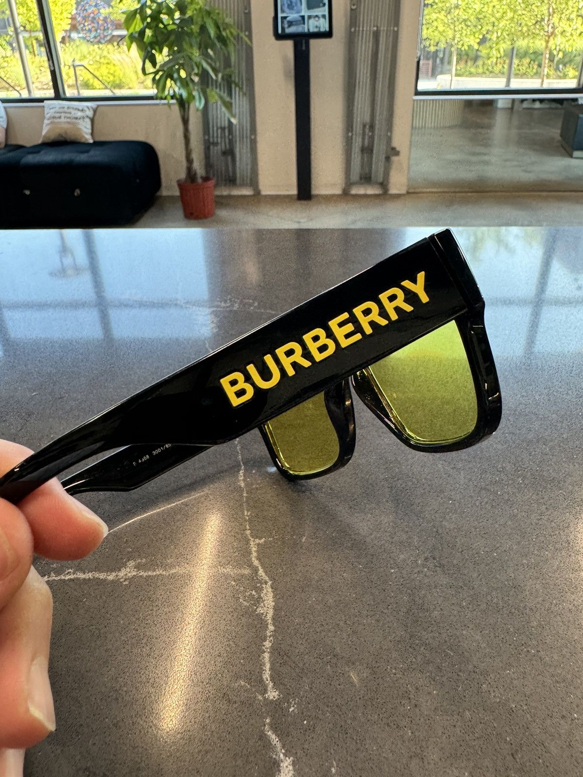 Burberry Burberry Eyewear Knight Square Tinted Glasses Size ONE SIZE - 2 Thumbnail