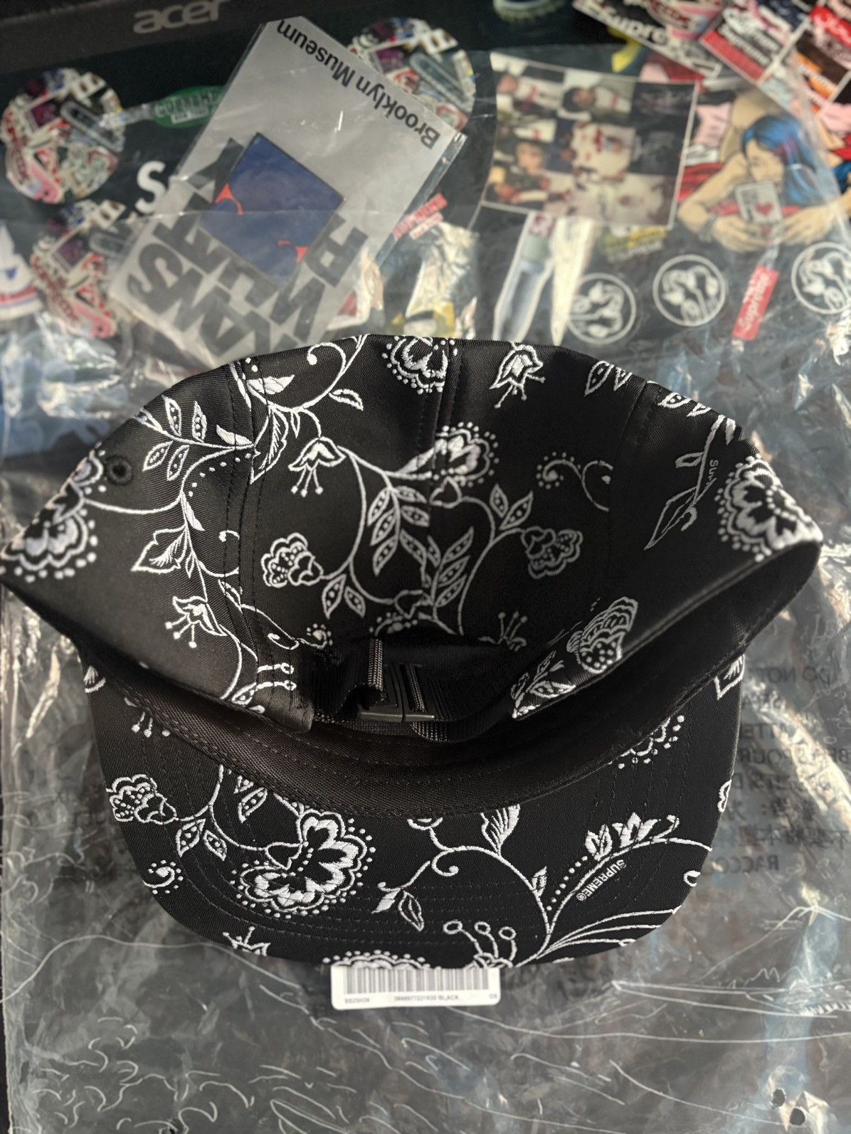 Supreme Supreme Floral Jacquard Camp Cap Size ONE SIZE - 2 Thumbnail