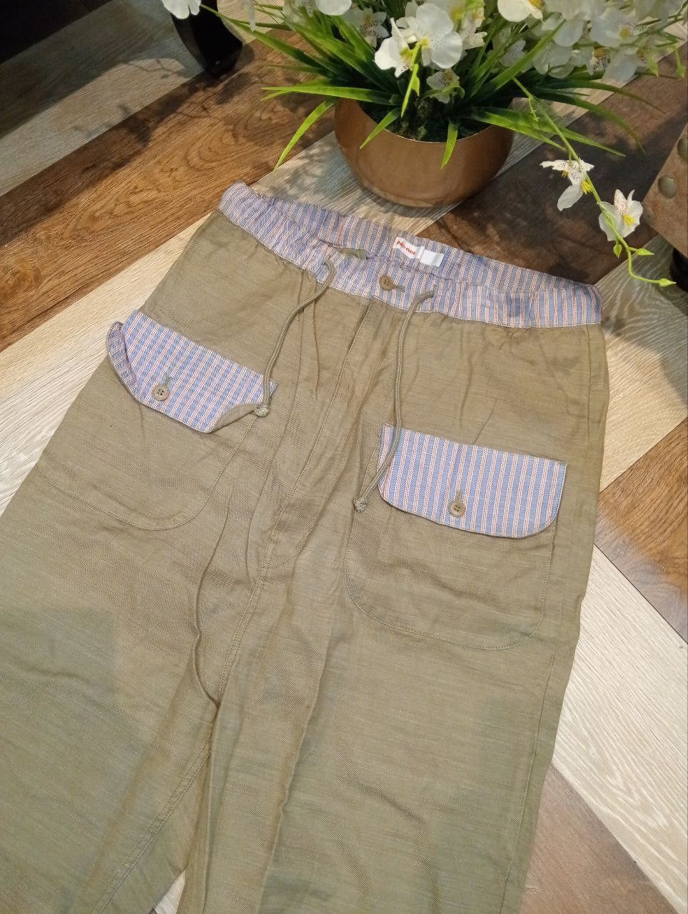 Issey Miyake NE-NET ISSEY MIYAKE 4 POCKET PANTS - SIZE 2 Size US 31 - 4 Thumbnail