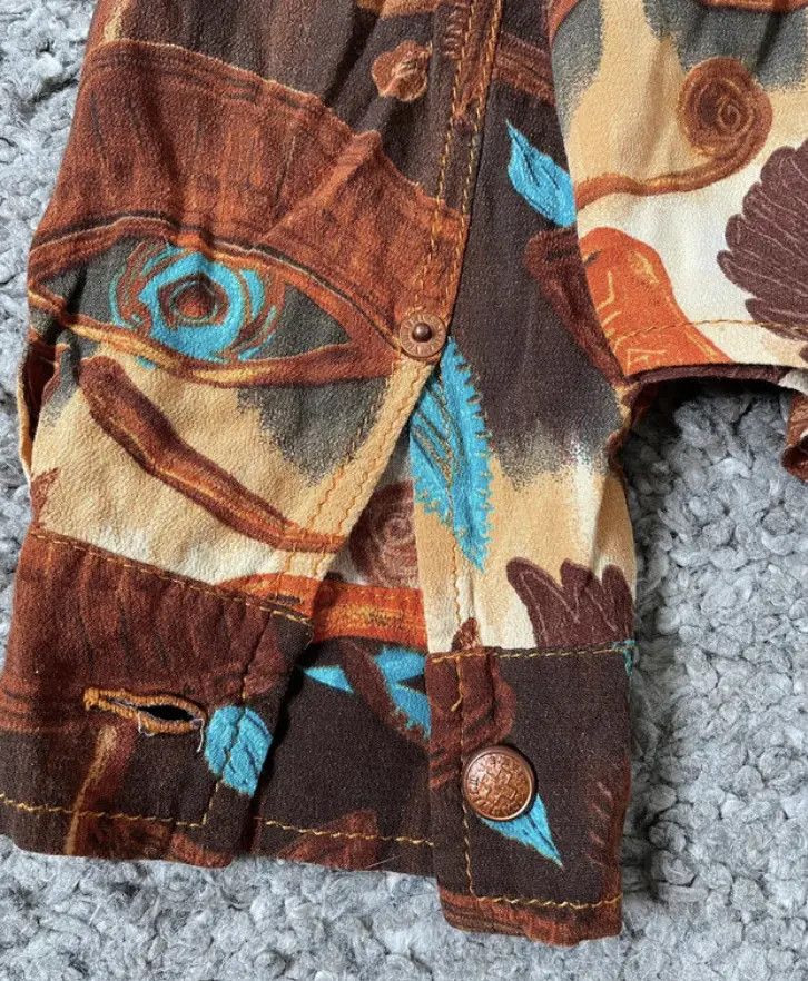 Jean Paul Gaultier Jean Paul Gaultier Top Mesh Shirt Coat Jacket Tattoo EX0118 Size US S / EU 44-46 / 1 - 3 Thumbnail