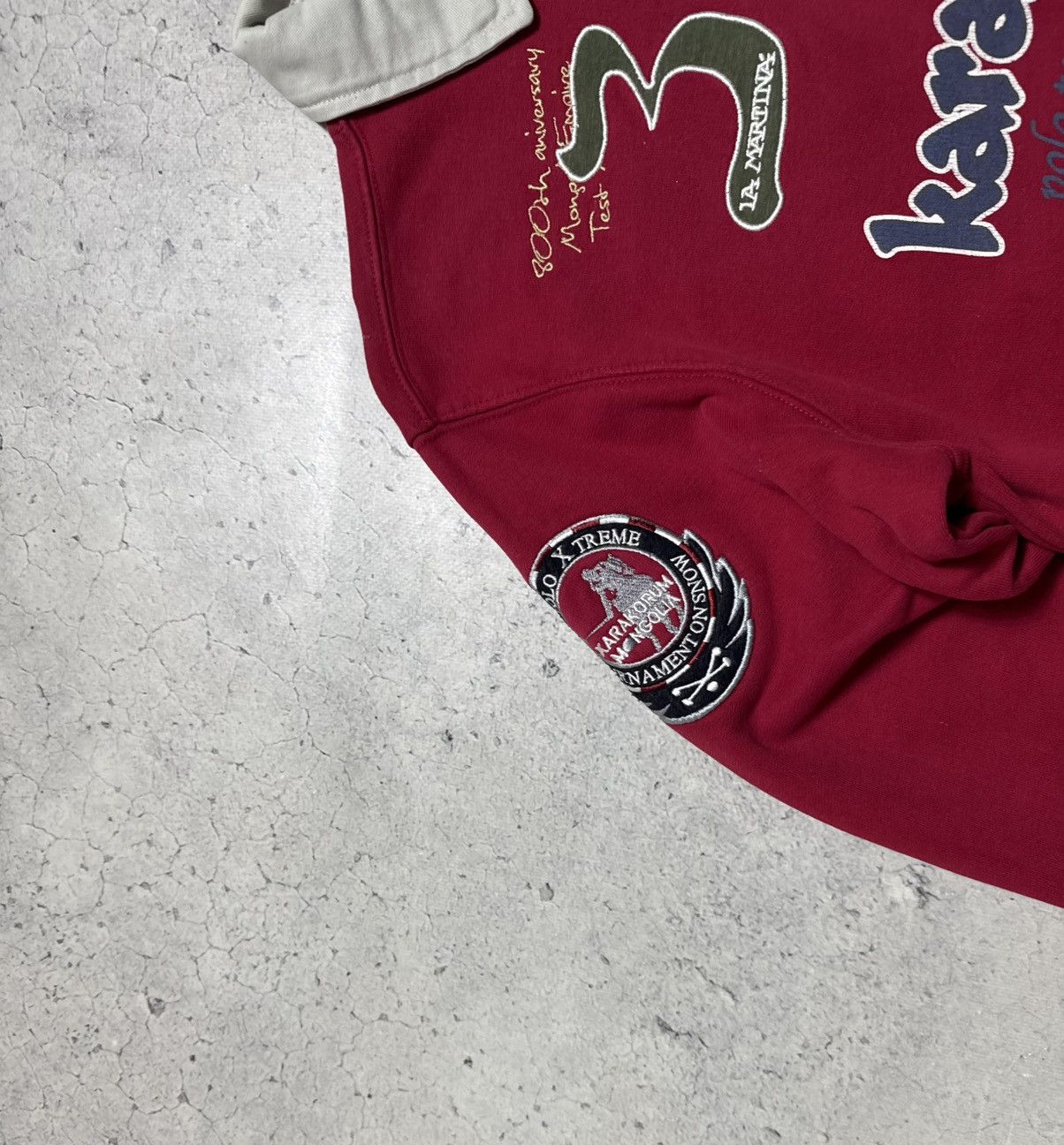 La Martina La Martina #3 Karakorum Rugby Sweatshirt Vintage Size M Size US M / EU 48-50 / 2 - 5 Thumbnail