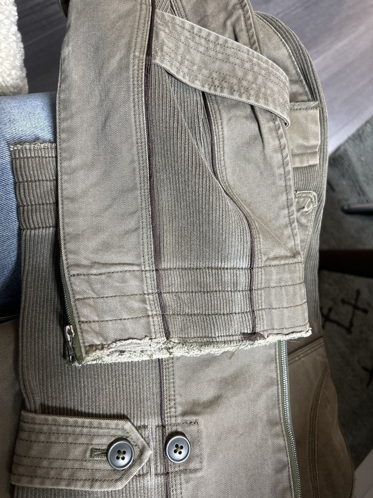Undercover Undercover Undercover 04aw but beautiful cargo pants-2506 Size US 33 - 2 Thumbnail