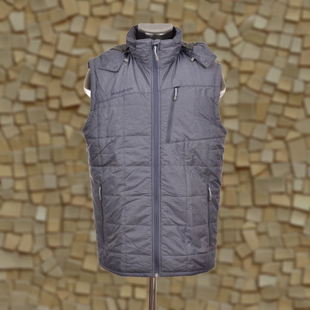 Mammut Mammut Primaloft Hooded Outdoor Vest Gilet 1010-18870 Size L Blue Mens Vest Size US L / EU 52-54 / 3 - 1 Thumbnail