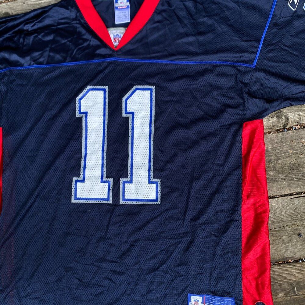 Reebok Vintage Drew Bledsoe Reebok Jersey Football Mens XL Patriot Size US XL / EU 56 / 4 - 5 Thumbnail