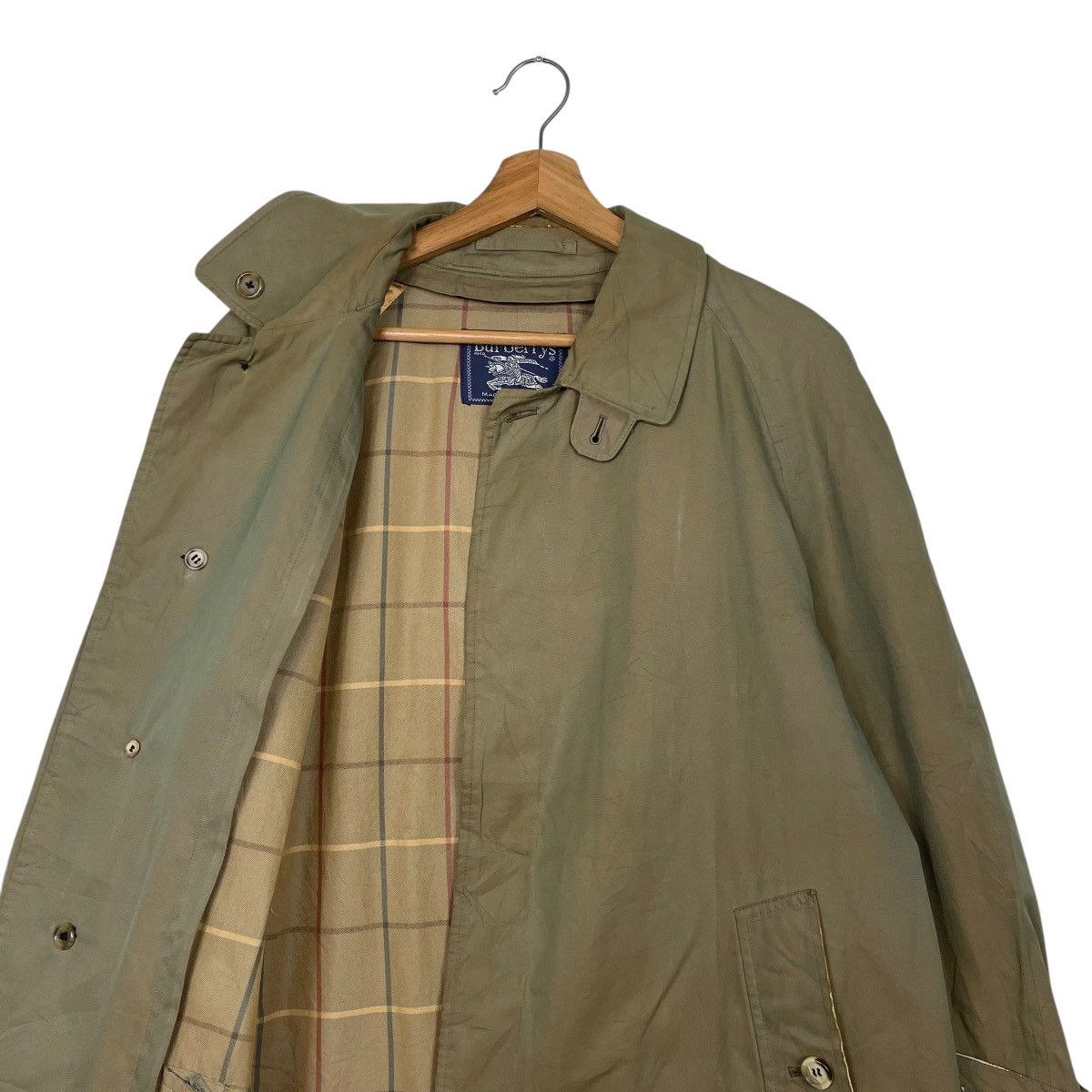 Burberry Vintage Burberrys Nova Check Trenchcoat Size US M / EU 48-50 / 2 - 11 Thumbnail