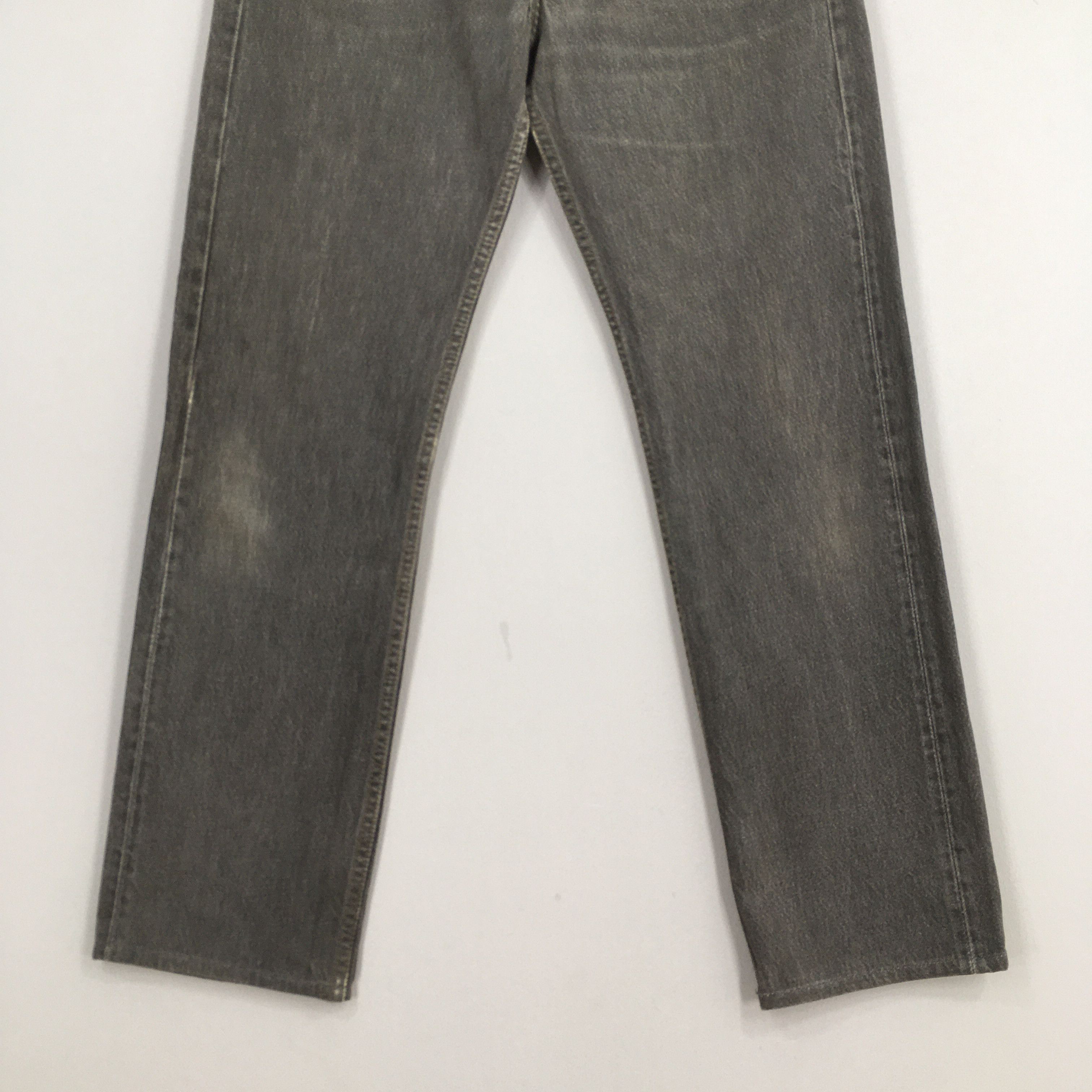 Levi's Size 29x29.5 Vintage 80s Levi's 501 Black Jeans S518 Size US 29 - 4 Thumbnail