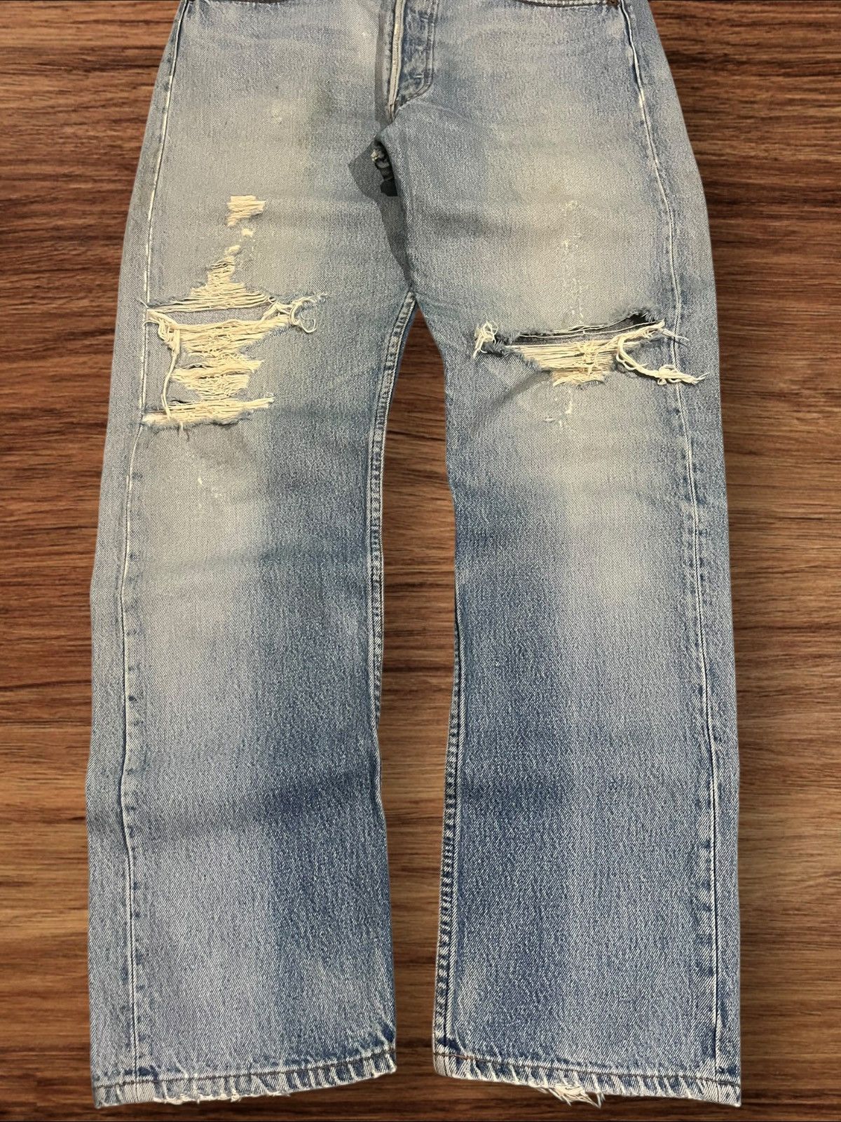 Levi's × Vintage ⚡️80’s⚡️Vintage Levi’s 501XX Made in USA - 90s Denim W34 L32 Size US 34 / EU 50 - 14 Thumbnail