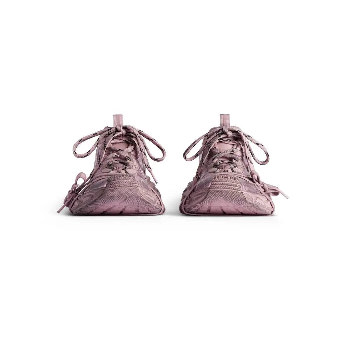 Balenciaga o1la1rc1a0825 3XL Summer Mesh Sneakers in Light Pink Size US 10 / IT 40 - 3 Thumbnail