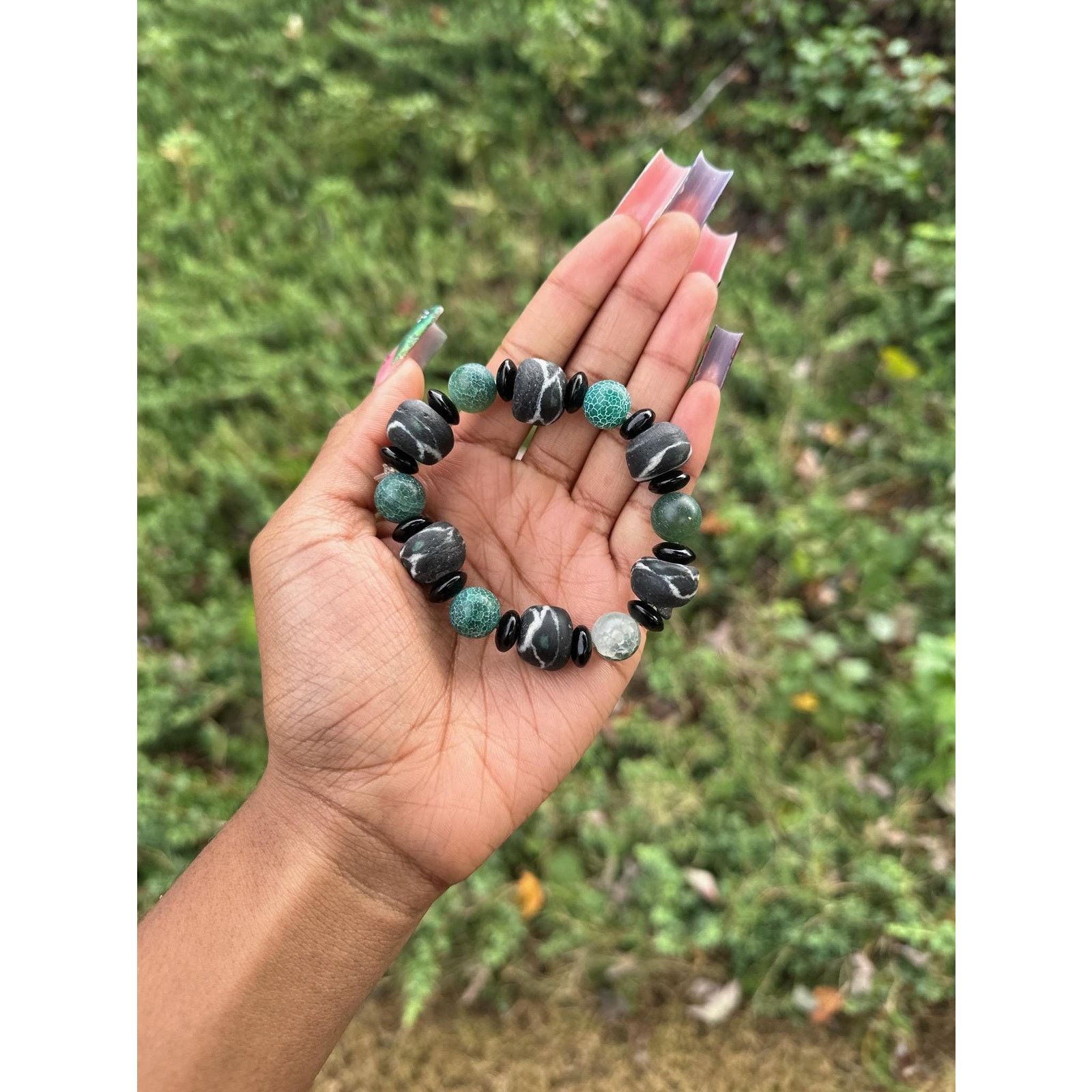 Other Beautiful random assortment of Handmade African bracelets Size ONE SIZE - 2 Thumbnail