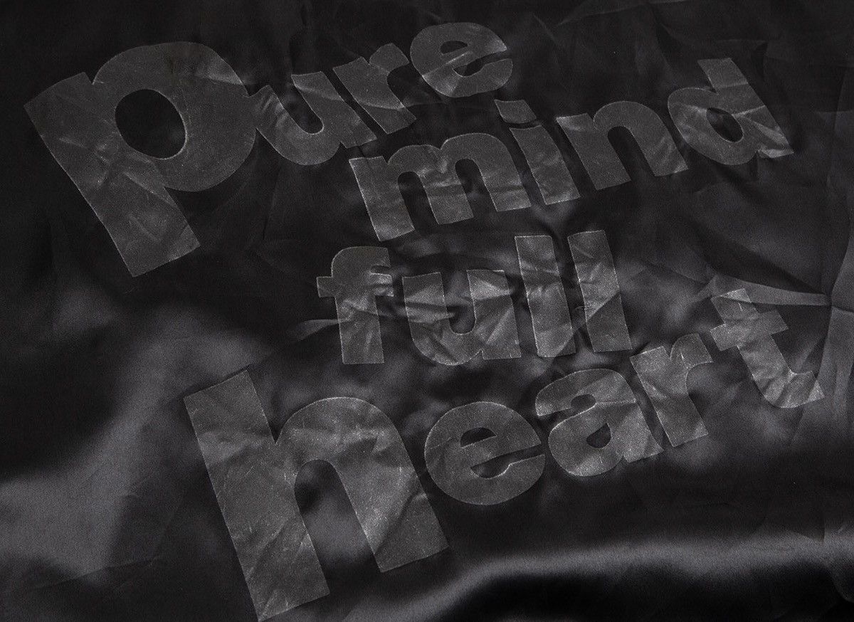 Comme des Garcons COMME DES GARCONS 'Pure Mind Full Heart' Black Midi Dress Size L / US 10 / IT 46 - 7 Thumbnail